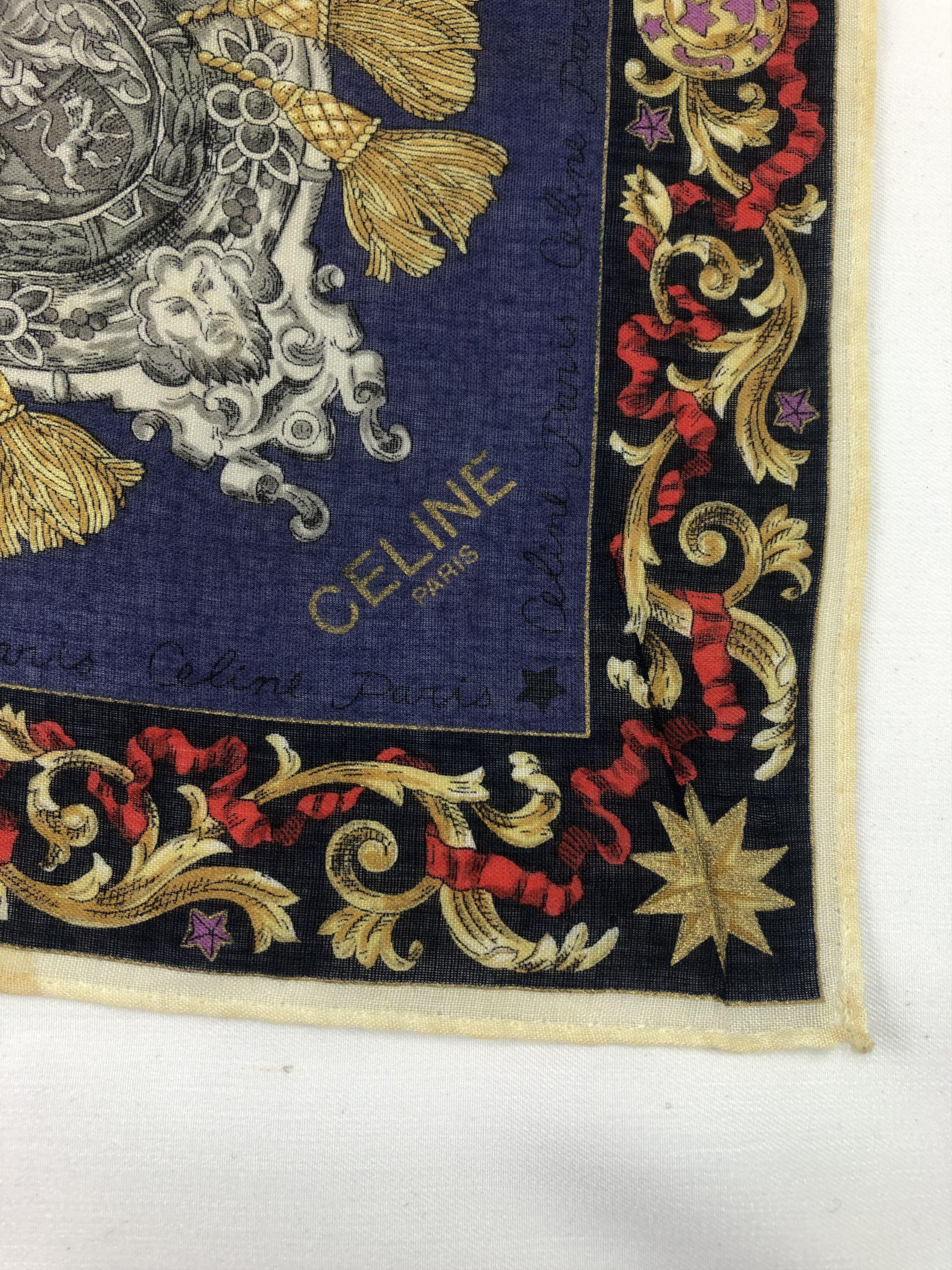 Celine Celine Handkerchief / Bandana / Neckerchief / Headscarf Size ONE SIZE - 5 Thumbnail