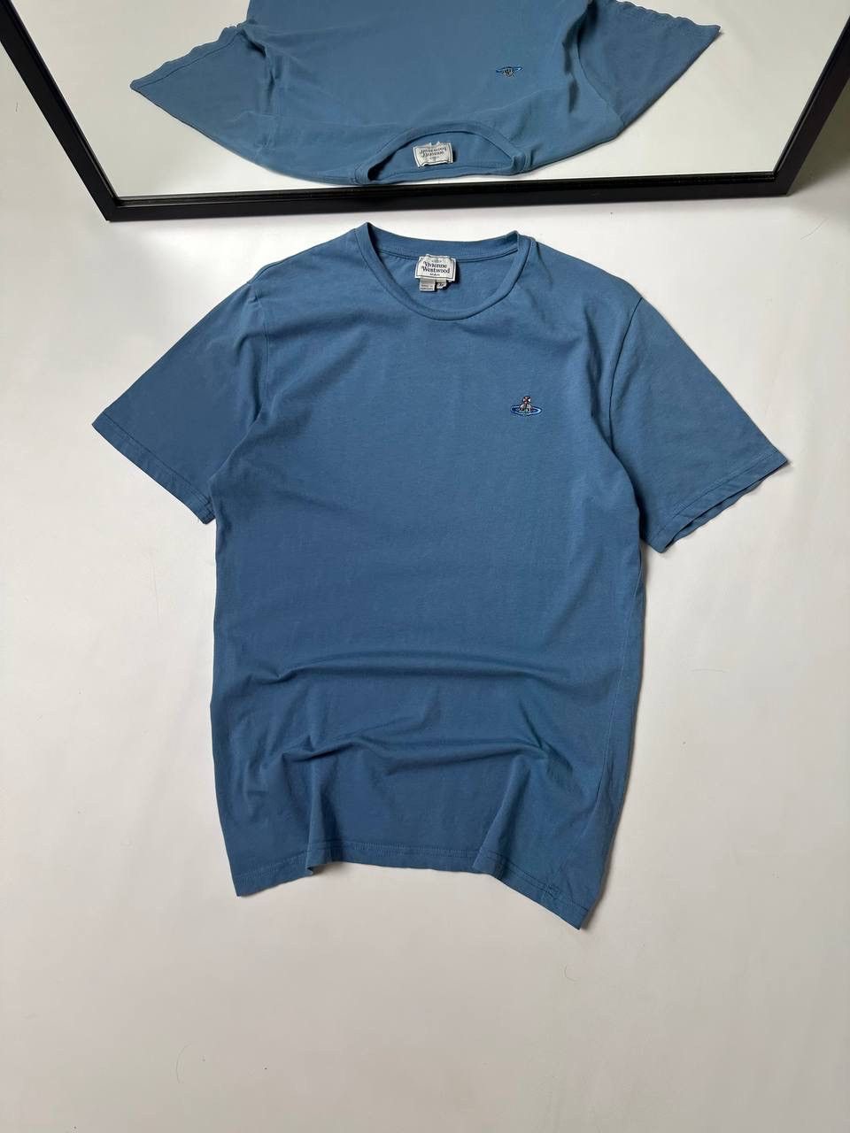 Vivienne Westwood Vintage Vivienne Westwood T Shirt Blue 🔥 Size US M / EU 48-50 / 2 - 1 Thumbnail