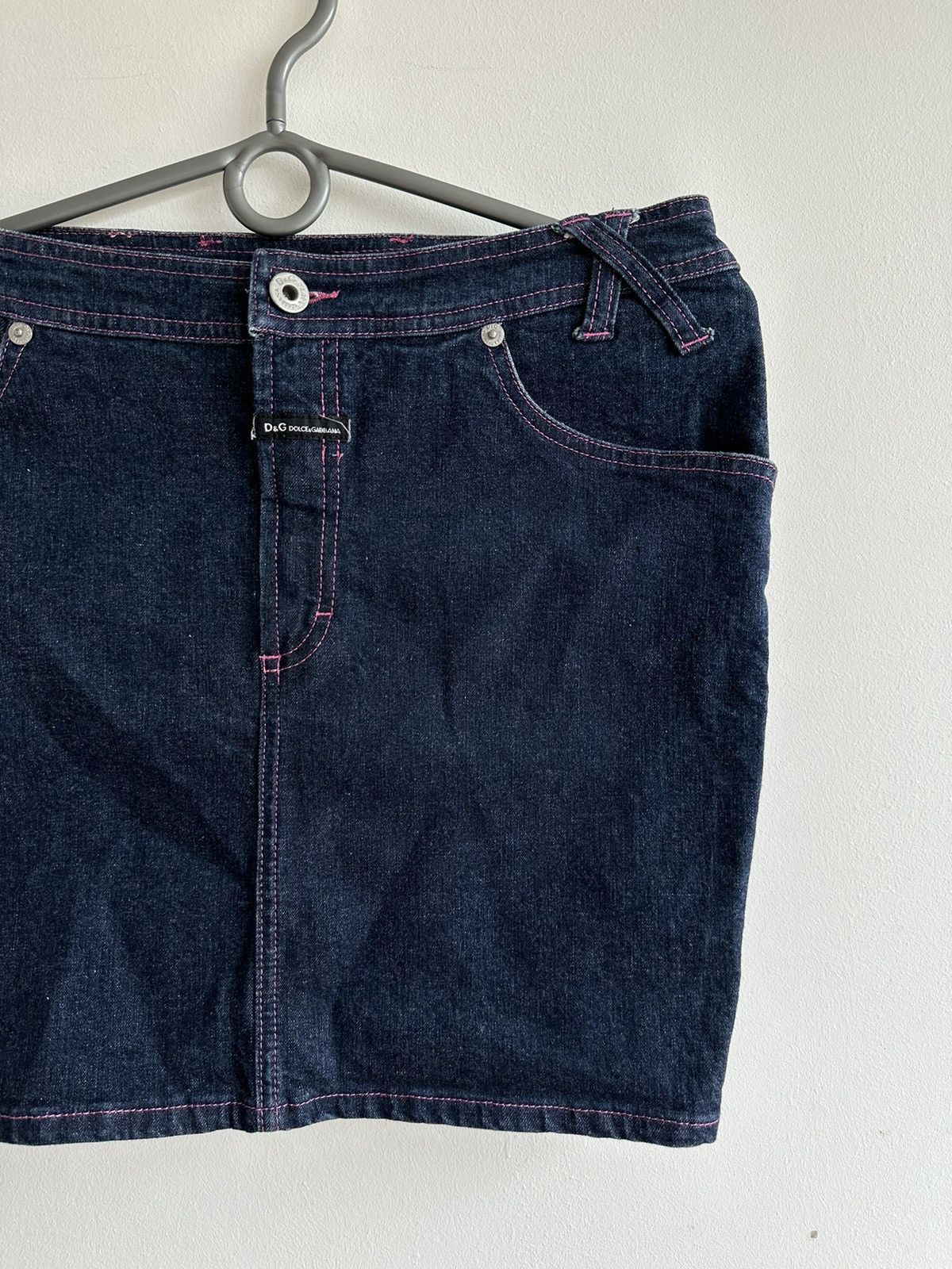 Dolce & Gabbana Vintage Dolce&Gabbana Denim Jeans Mini Skirt Size 28/42 D&G Size 28" / US 6 / IT 42 - 3 Thumbnail