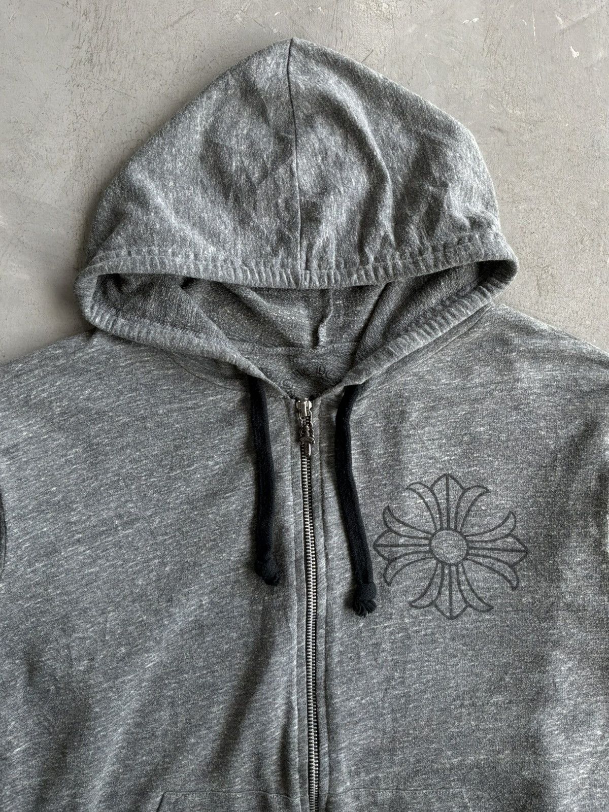Chrome Hearts 2000s Chrome Hearts - Hollywood Script Zip Hoodie Size US M / EU 48-50 / 2 - 5 Thumbnail