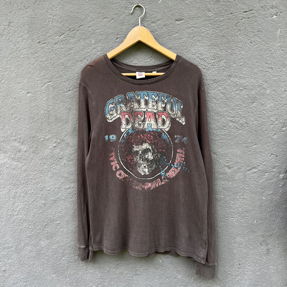 Grateful Dead Thrashed Faded Grateful Dead Long Sleeve Band Tee Size US M / EU 48-50 / 2 - 1 Thumbnail