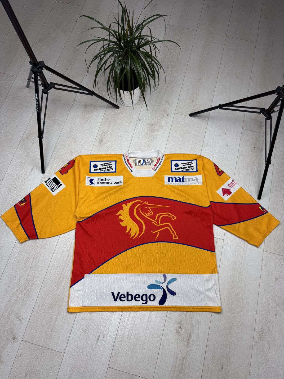 Other OCHSNER Ehc Dubendorf #4 FRANK Swiss Hockey Jersey Size XL Size US XL / EU 56 / 4 - 1 Preview