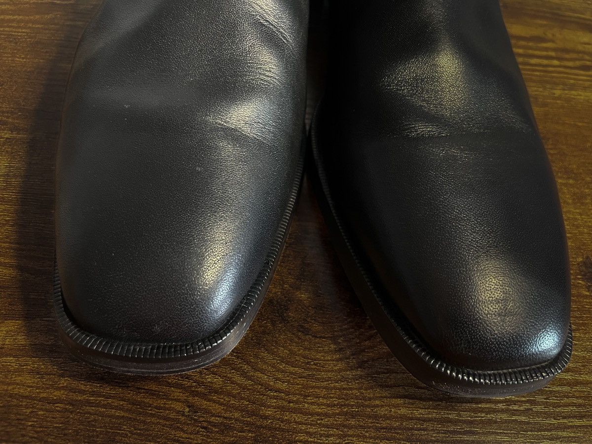 Filling Pieces Filling Pieces Western Ankle Zip-Up Leather Black Boots Size US 13 / EU 46 - 7 Thumbnail