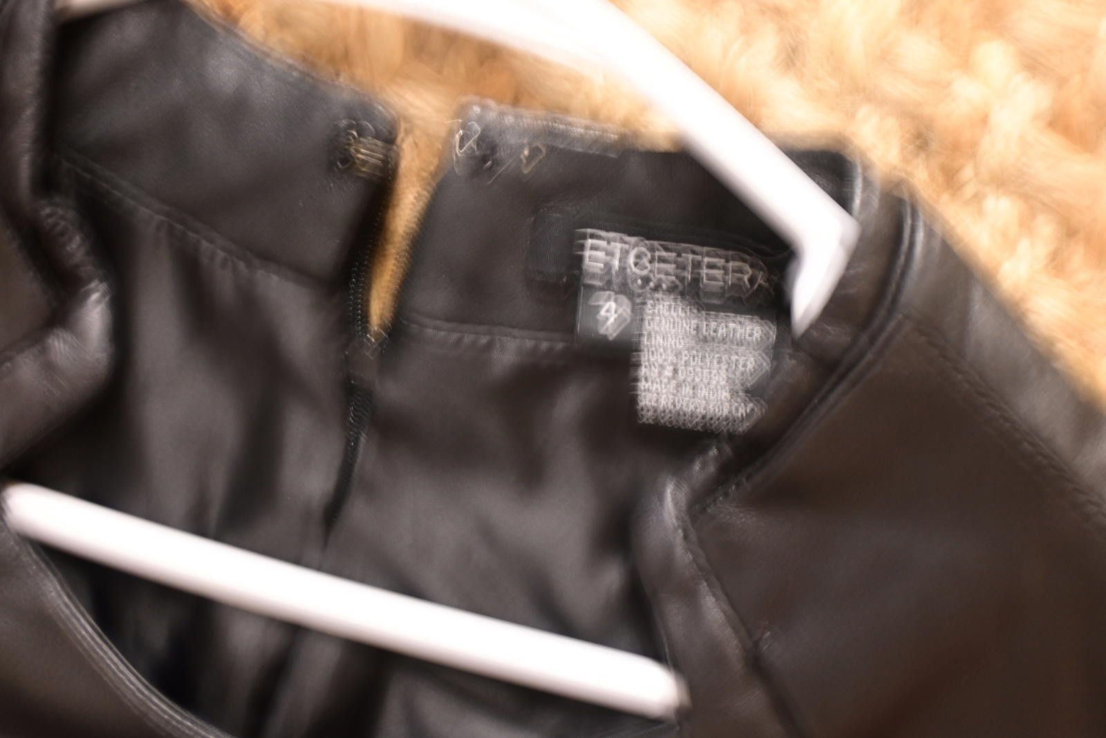 Other Etcetera Black Leather Sleeveless Dress Size 4 Size S / US 4 / IT 40 - 3 Thumbnail