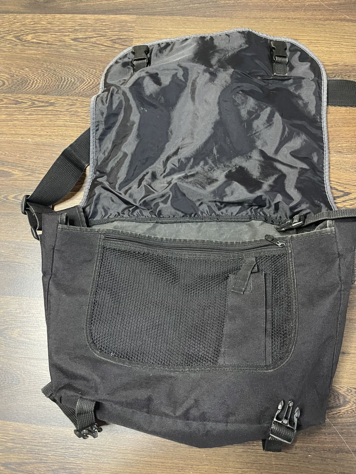 Nike × Vintage Nike Vintage BASIC Logo School Bag 90’s Size ONE SIZE - 5 Thumbnail