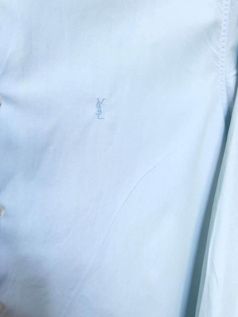 Yves Saint Laurent 🔥 tiffany blue YSL Yves Saint Laurent shirt size L Size US L / EU 52-54 / 3 - 6 Thumbnail