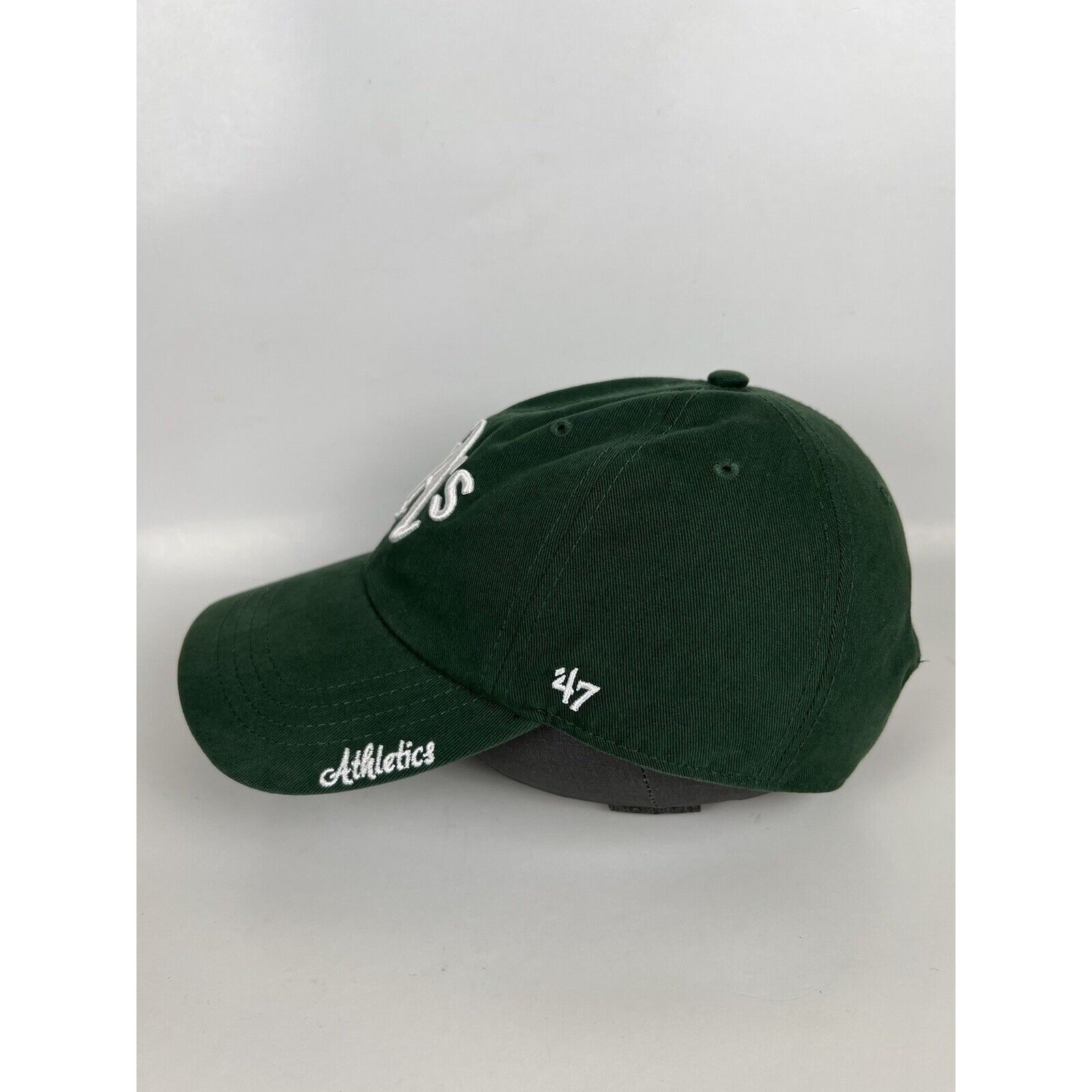 47 Brand Oakland Athletics Strapback Hat Cap Women’s By 47 Brand Gree Size ONE SIZE - 3 Thumbnail