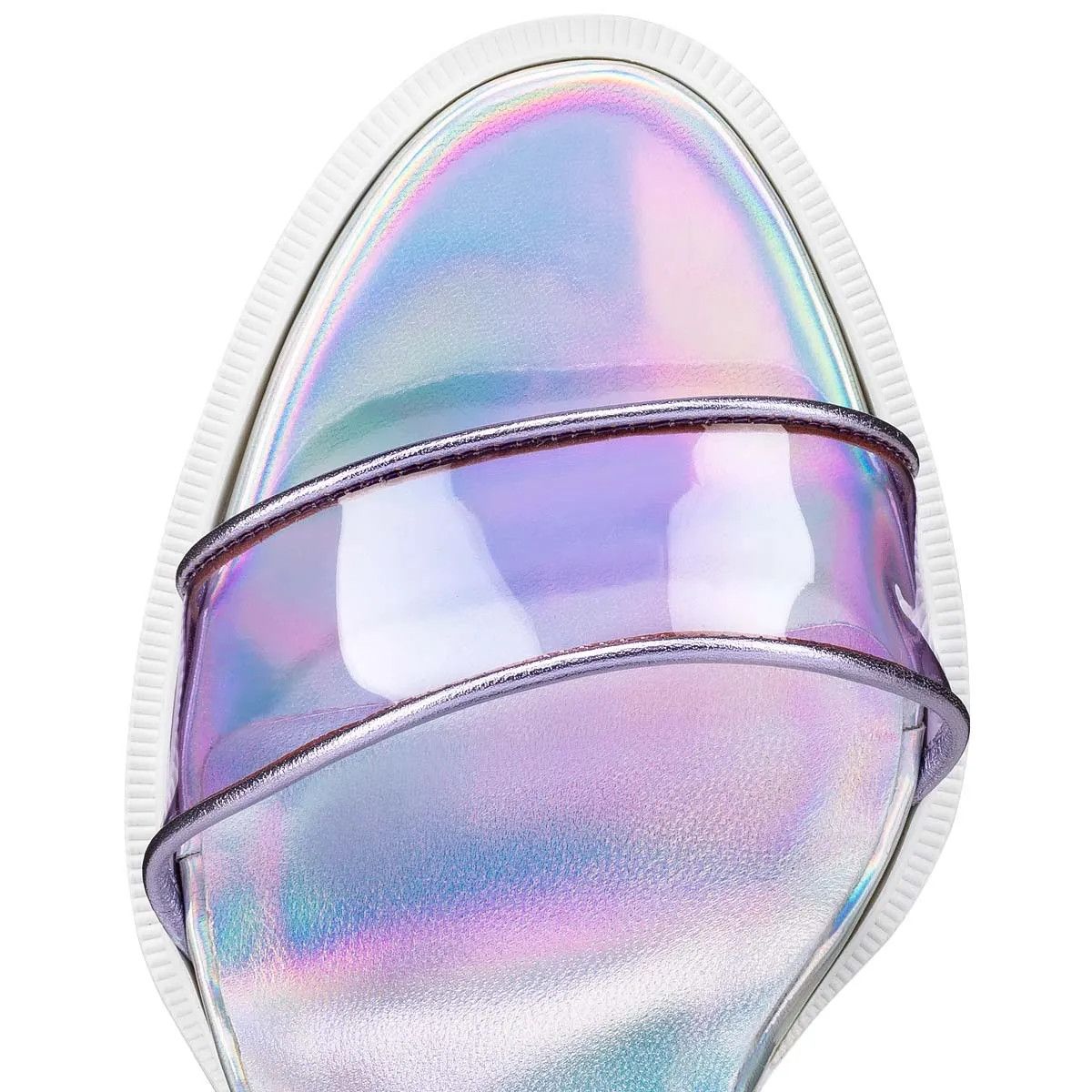 Christian Louboutin o1s1wg110125 Duniss Lug Femme Sandals in Multicolor Size US 9 / IT 39 - 4 Thumbnail