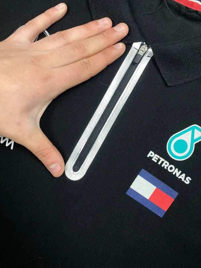 Mercedes-Benz Mercedes-Benz AMG Petronas F1 Tommy Hilfiger Polo Shirt Size US L / EU 52-54 / 3 - 5 Thumbnail