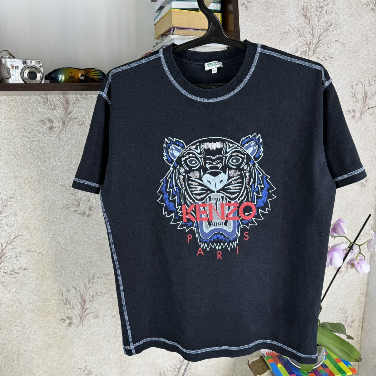 Kenzo Kenzo Paris Tiger T shirt Black Luxury Streetwear Sz M Size US M / EU 48-50 / 2 - 3 Thumbnail