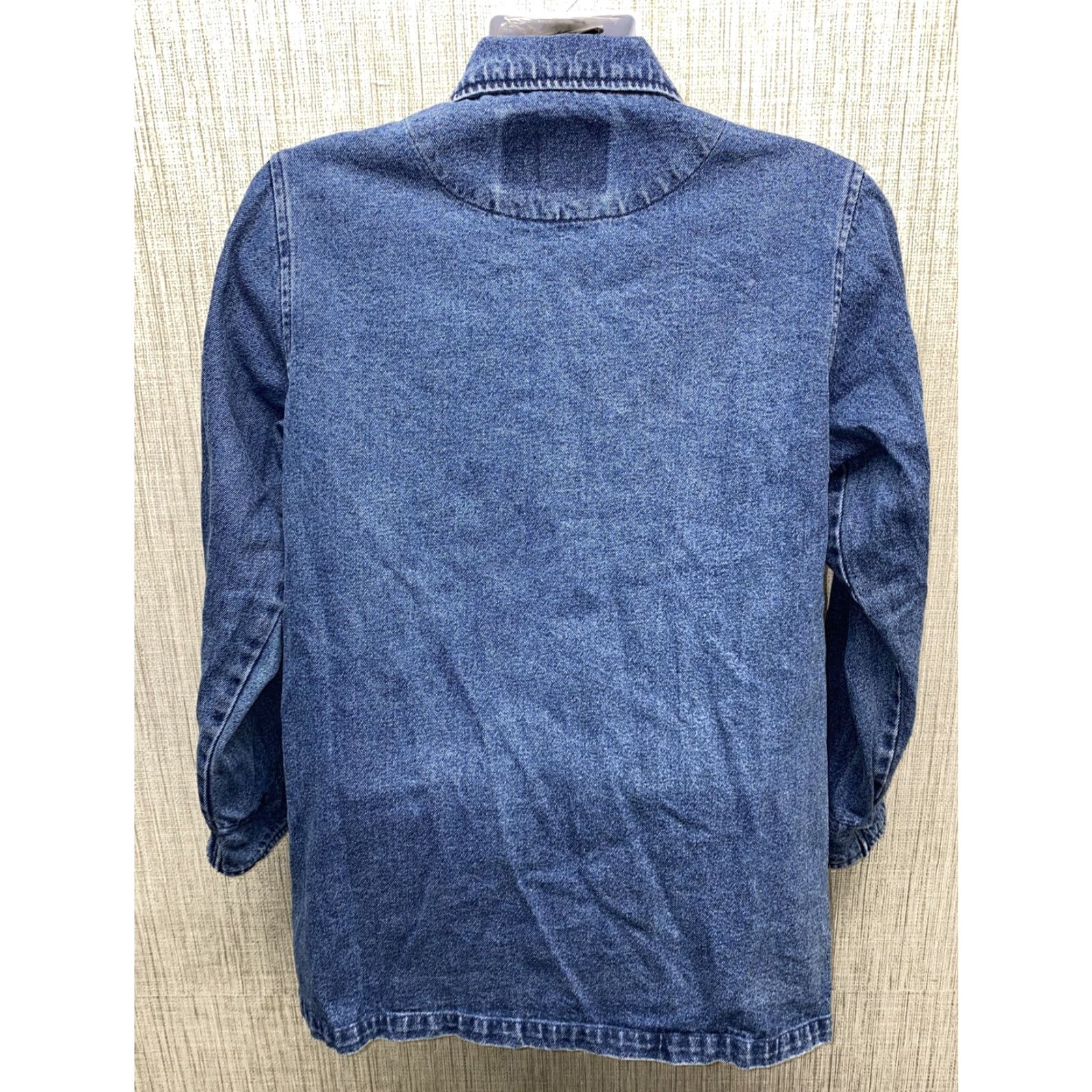 Lee Lee Valley Denim Jacket Mens Size S Blue Cotton Button Front Casual Size US 29 - 6 Thumbnail