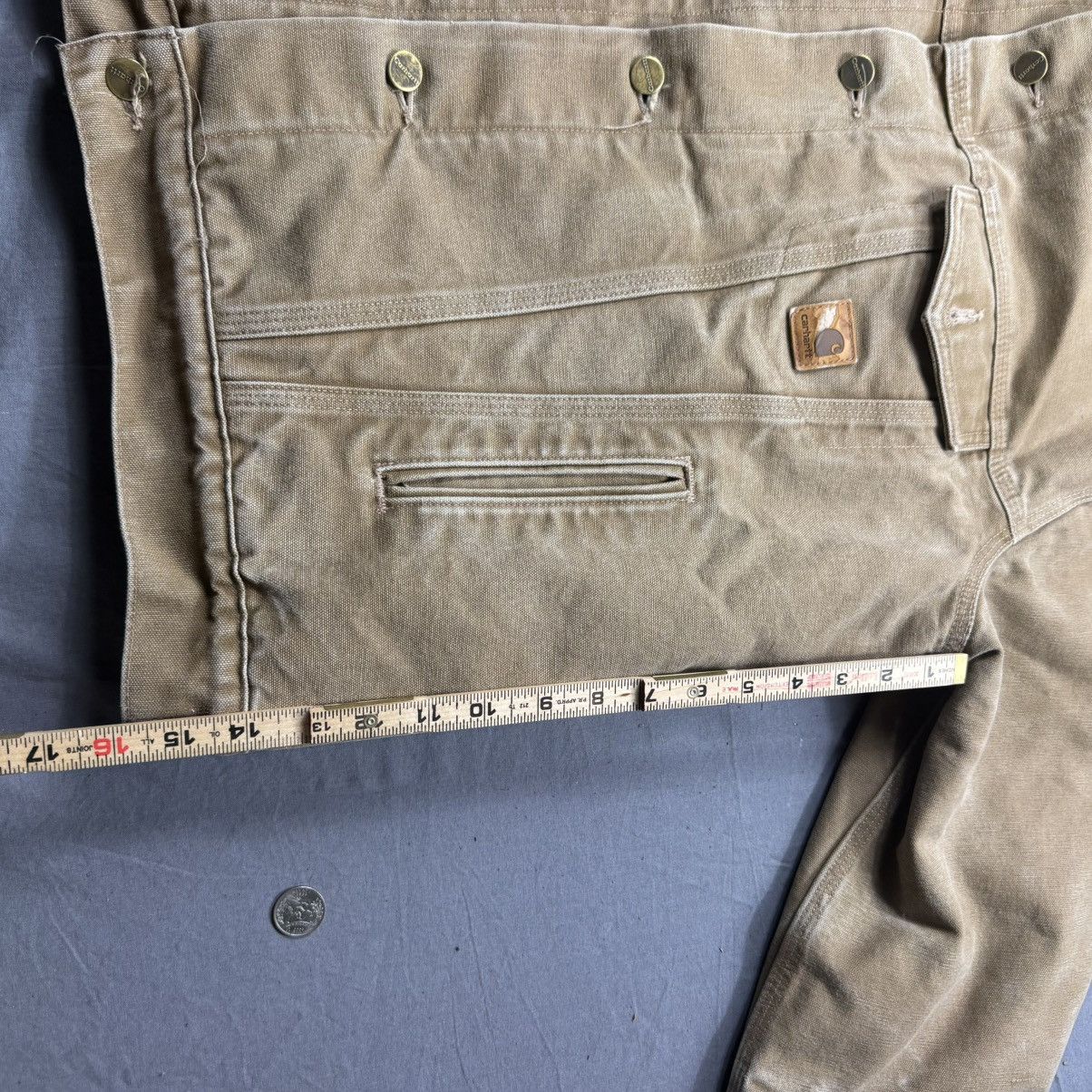 Carhartt Vintage carhatt denim jacket Size US XL / EU 56 / 4 - 6 Thumbnail