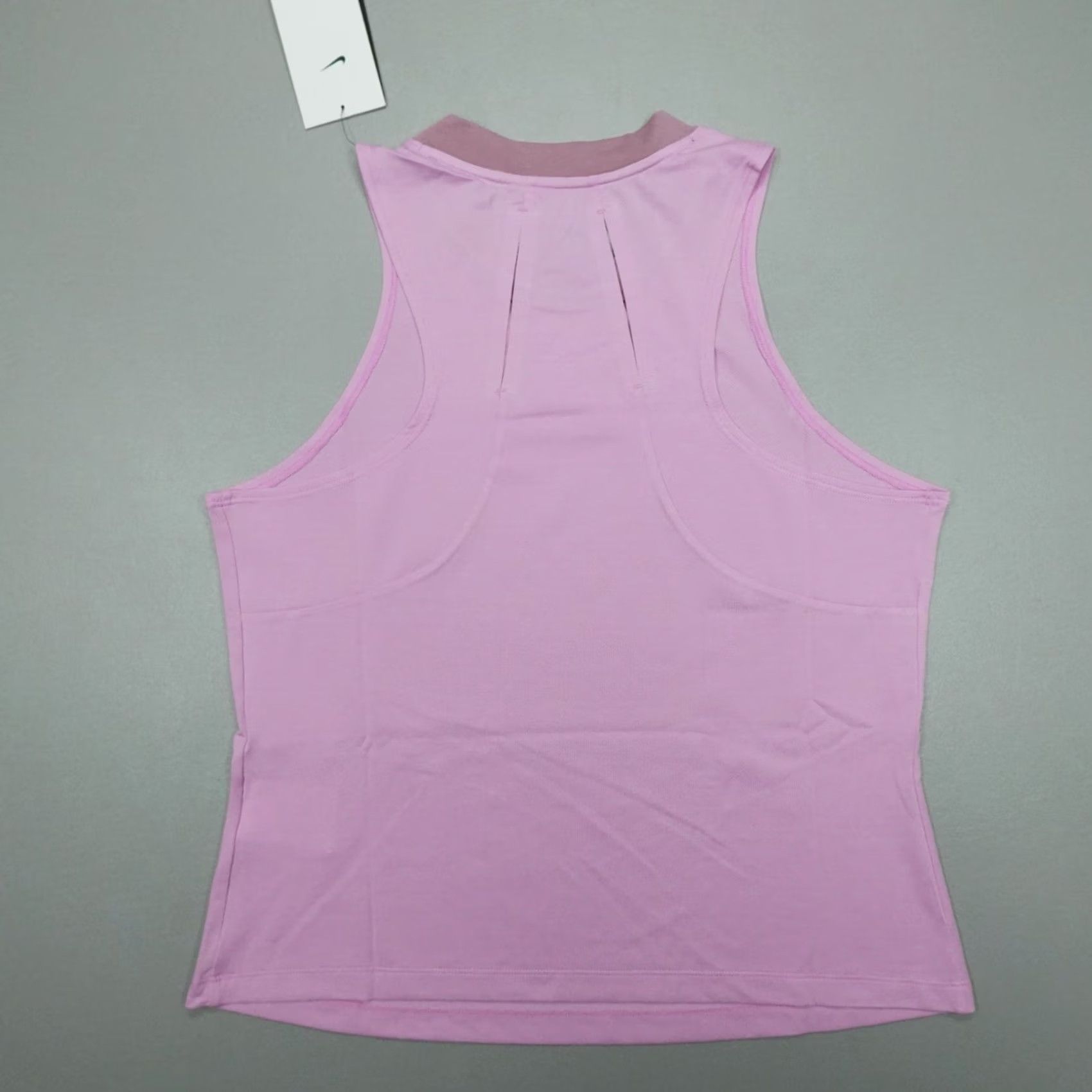 Nike Nike Dri-Fit Tennis Court Tank Top Pink Women's L Sleeveless Racerback Shirt (Regular) Size L / US 10 / IT 46 - 7 Thumbnail