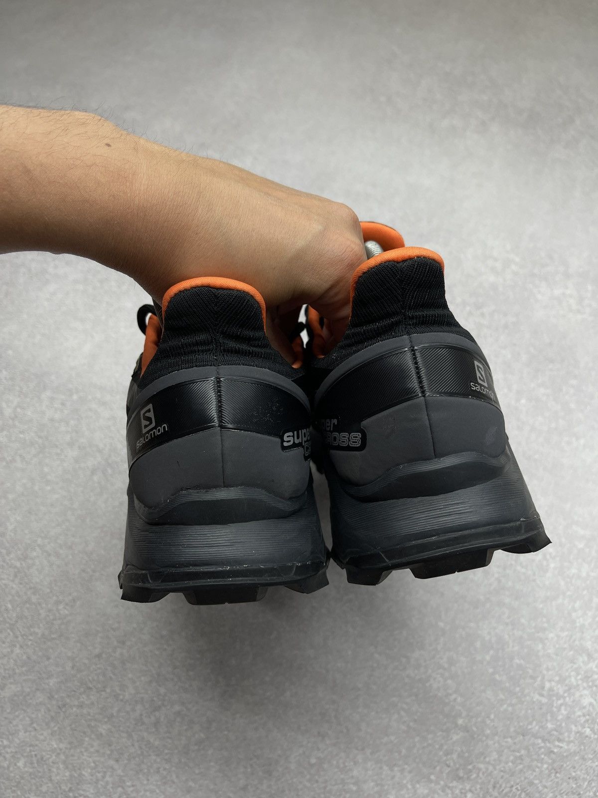 Salomon Mens Salomon Supercross GTX Black Shoes Contagrip Outdoor Size US 11 / EU 44 - 6 Thumbnail