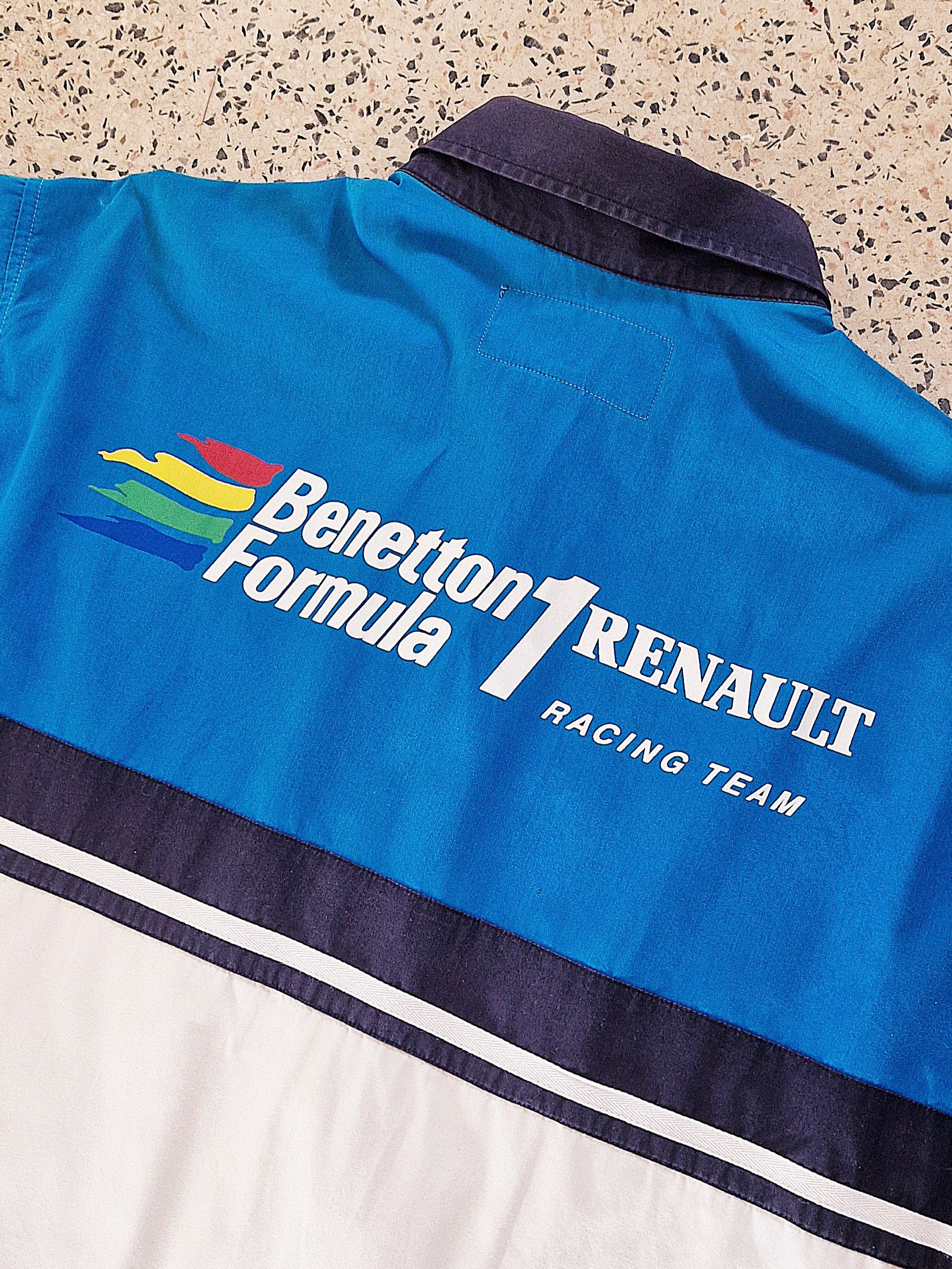 United Colors Of Benetton 1995 Benetton Formula 1 Renault Racing Team Shirt Size US L / EU 52-54 / 3 - 7 Thumbnail