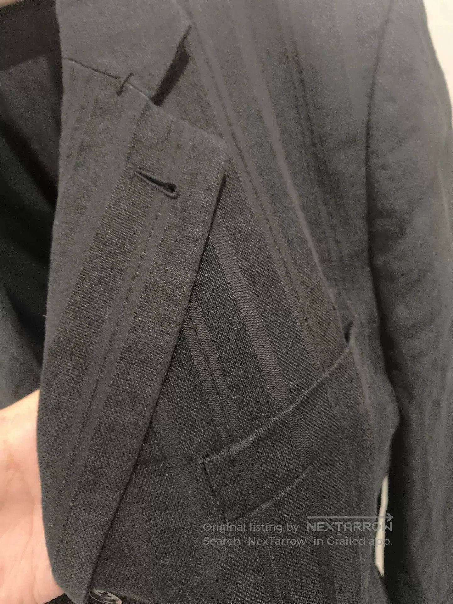 Ann Demeulemeester Ann Demeulemeester Dark Artisan Blazer. Size US S / EU 44-46 / 1 - 2 Thumbnail