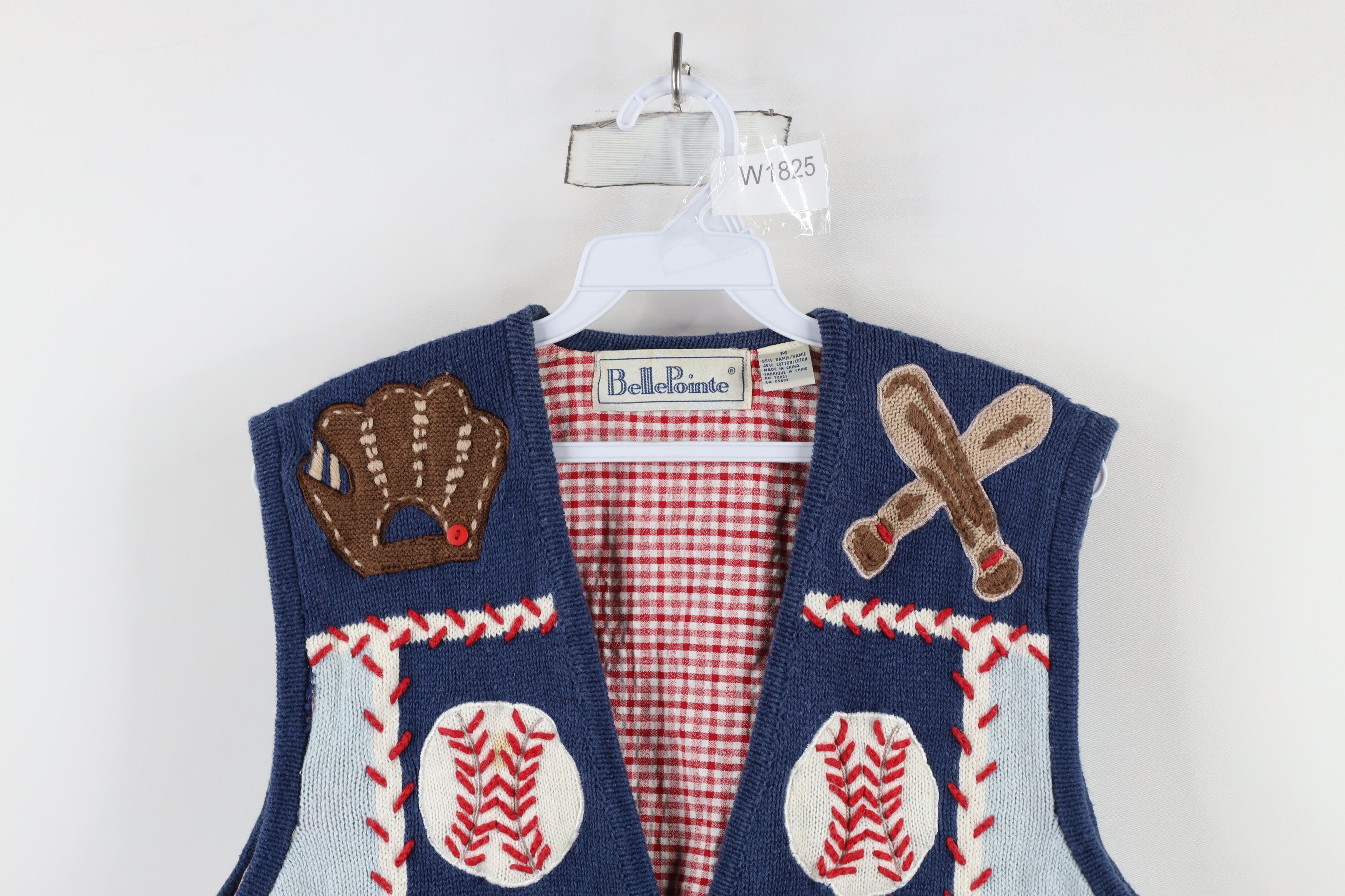 Vintage Vintage 90s Streetwear All Over Print Knit Sweater Vest Size M / US 6-8 / IT 42-44 - 2 Thumbnail