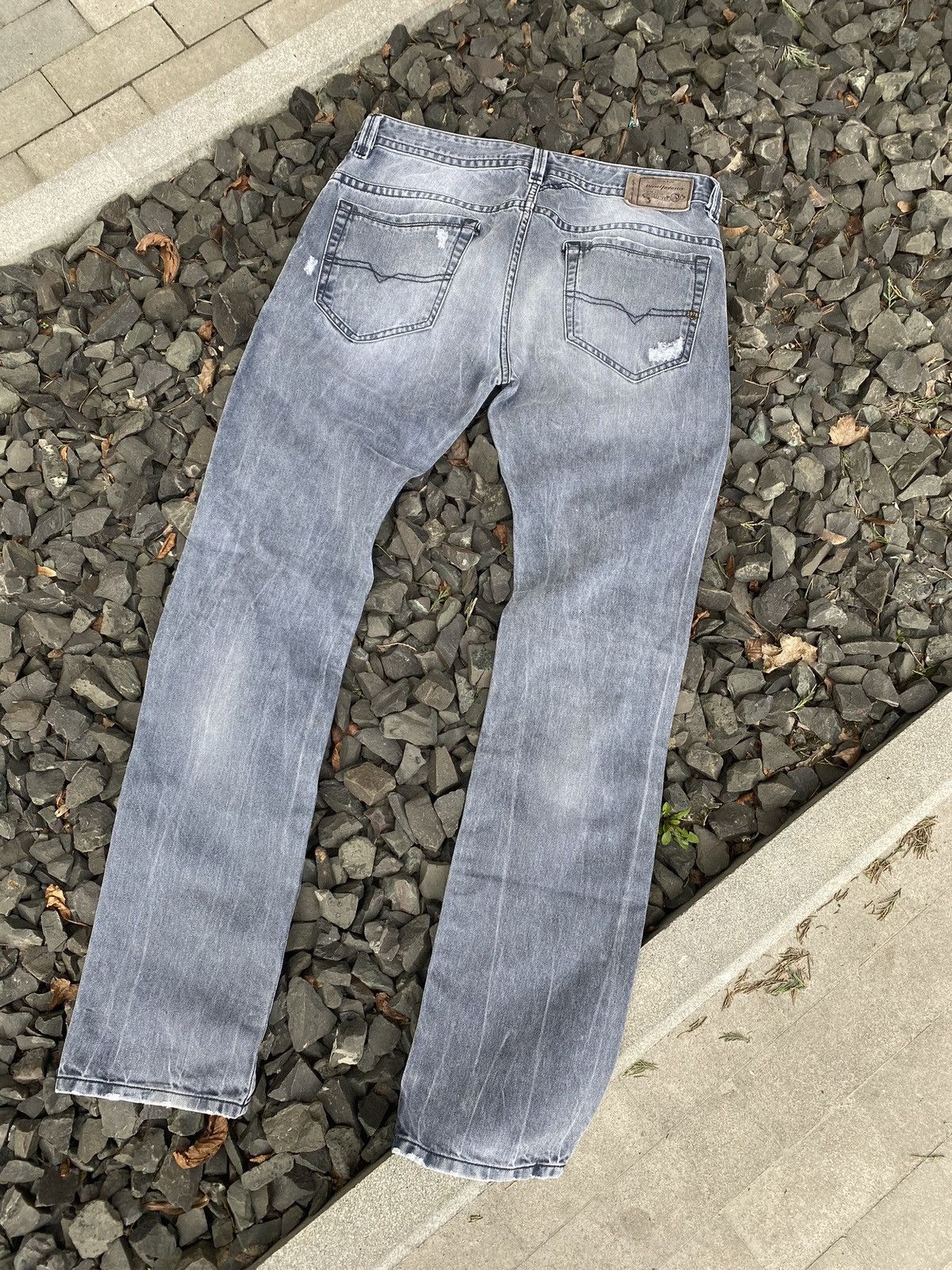 Diesel × Vintage Vintage Diesel pants washed black Size US 32 / EU 48 - 1 Thumbnail