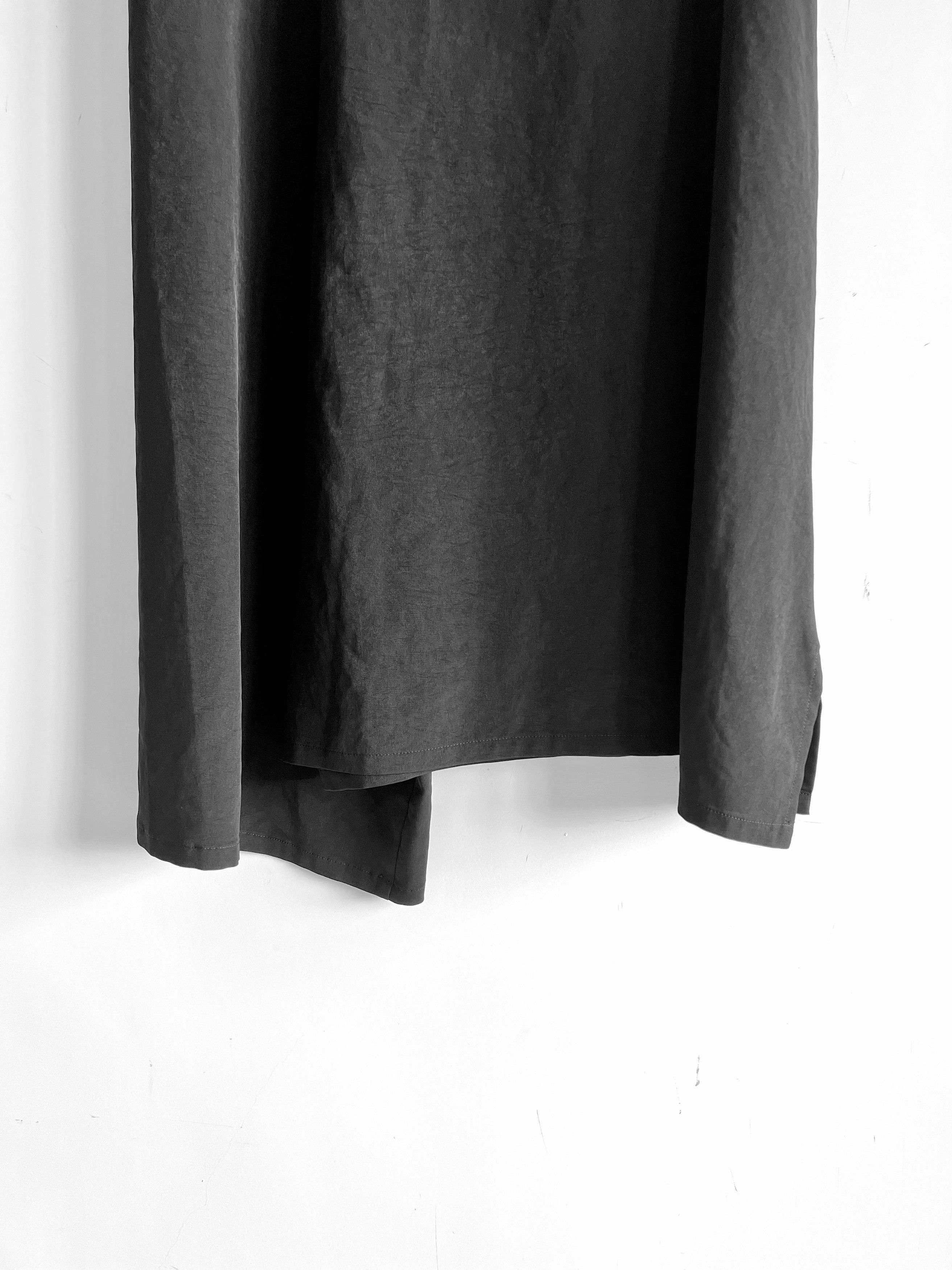 Yohji Yamamoto Yohji Yamamoto Y's CREPE de CHINE ASYMMETRIC WIDE PANT SKIRT Size 32" / US 10 / IT 46 - 10 Thumbnail