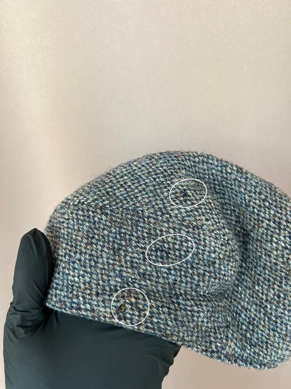 Harris Tweed Harris Tweed Vintage Wool Flat Hat Size Small Size 32 - 11 Thumbnail