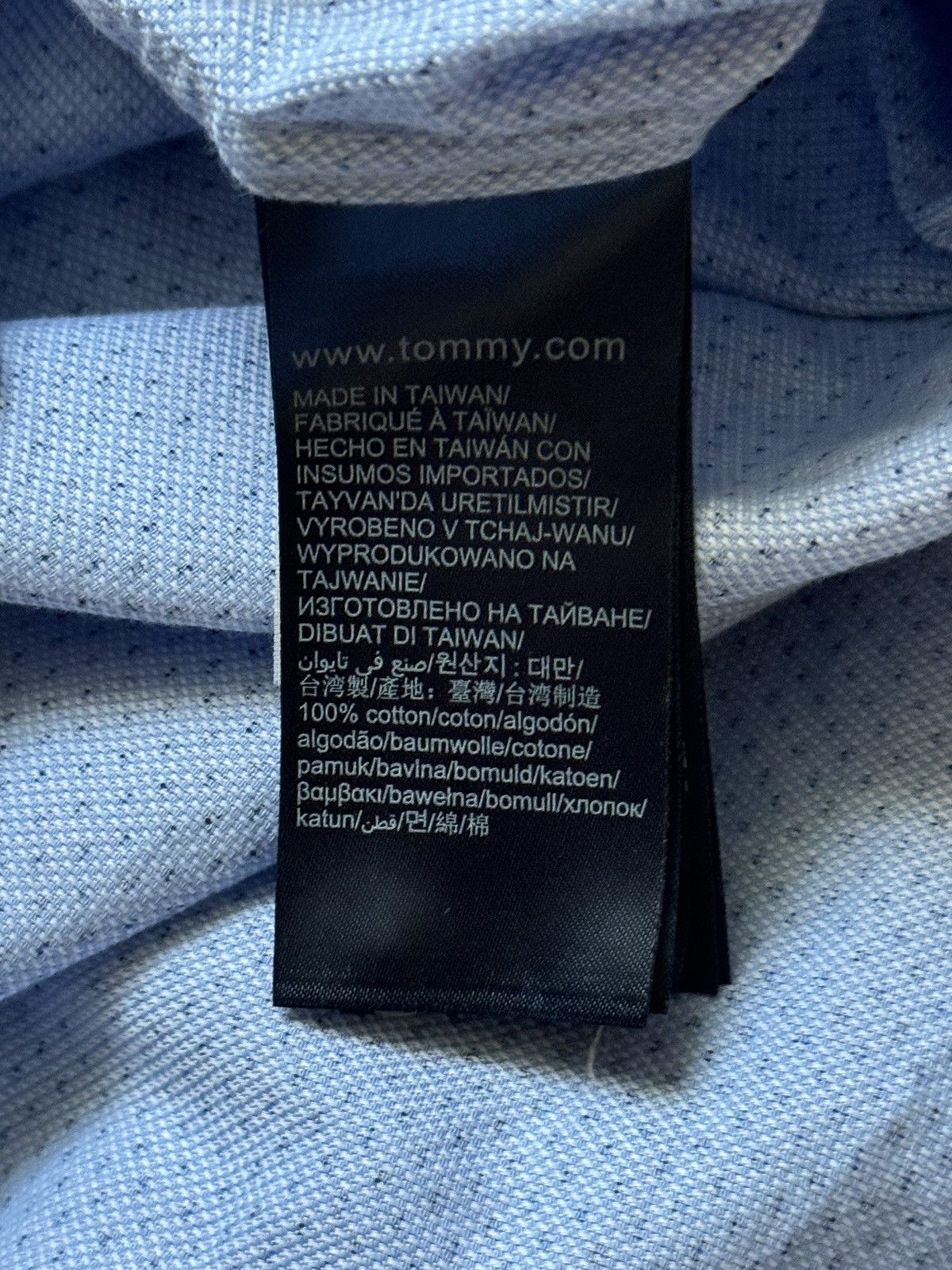 Designer × Tommy Hilfiger Tommy Hilfiger XL botted button up shirt polo long sleeve te Size US XL / EU 56 / 4 - 8 Thumbnail