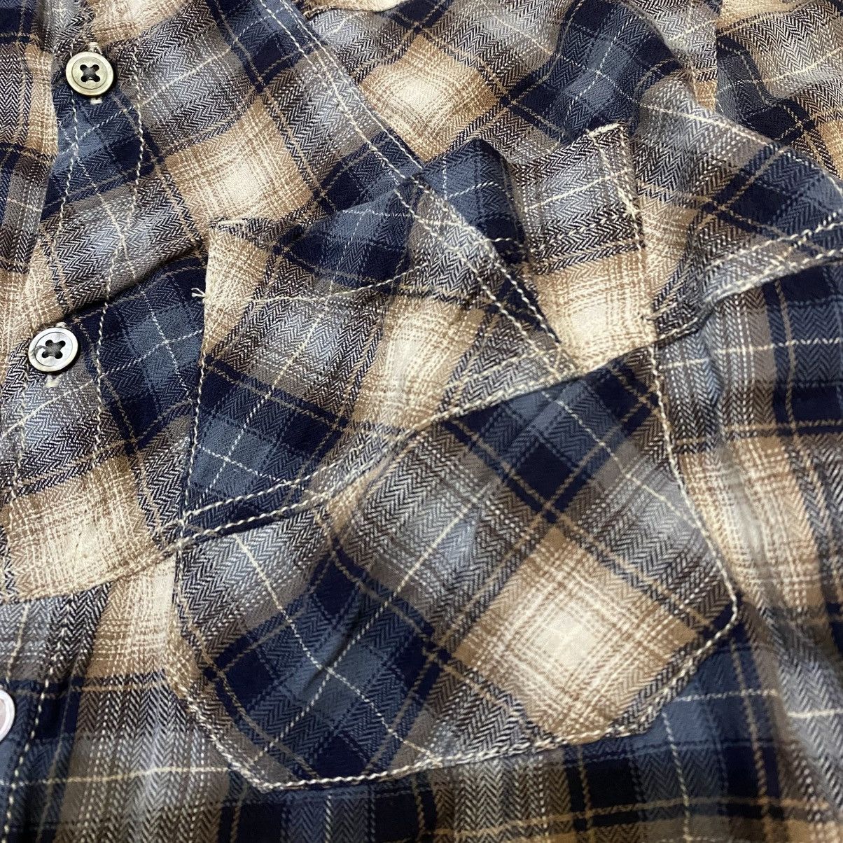 Tornado Mart Zero By Tornado Mart Plaid Button Up Shirts Size US M / EU 48-50 / 2 - 7 Thumbnail
