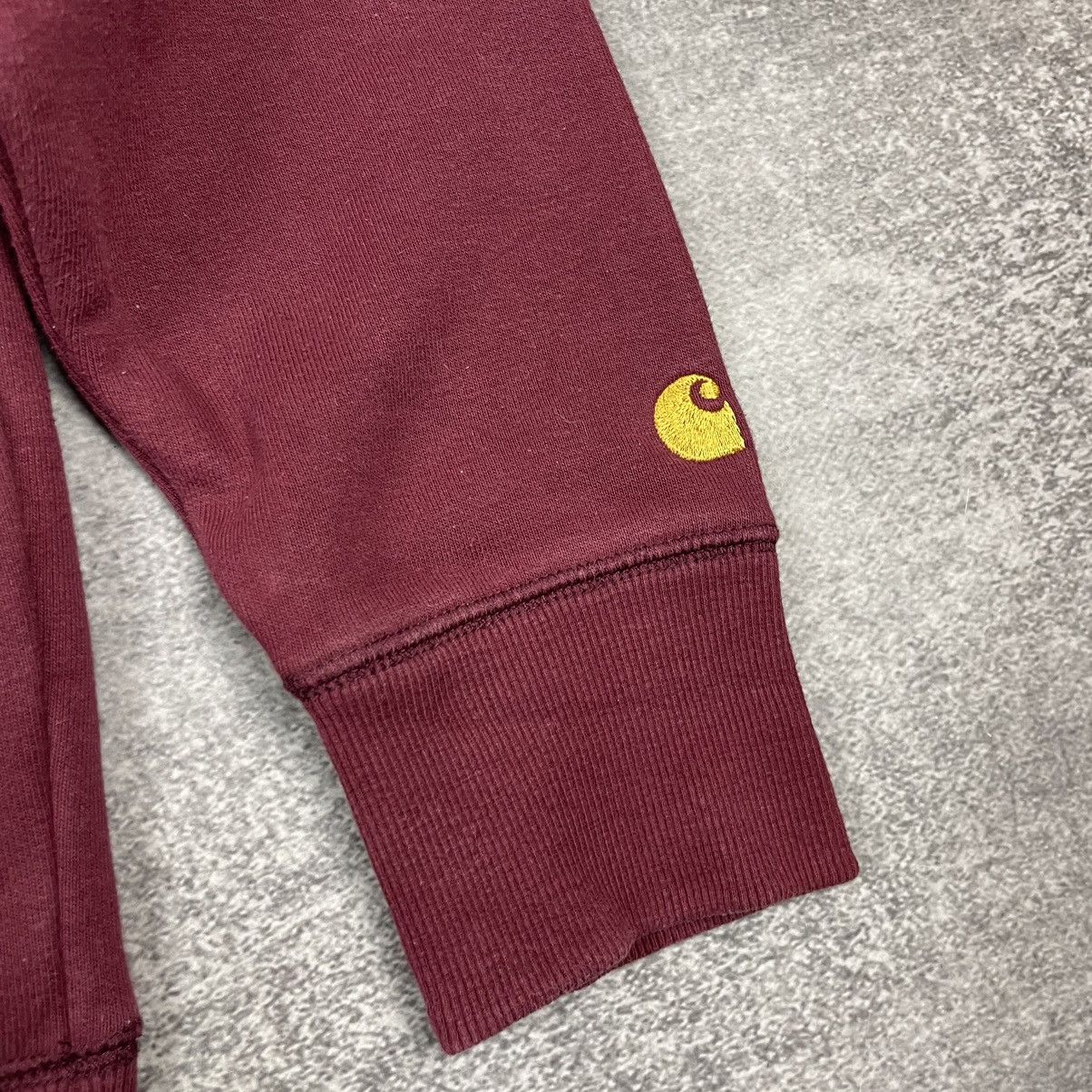 Carhartt Carhartt Burgundy Chase Sweater Size US M / EU 48-50 / 2 - 4 Thumbnail