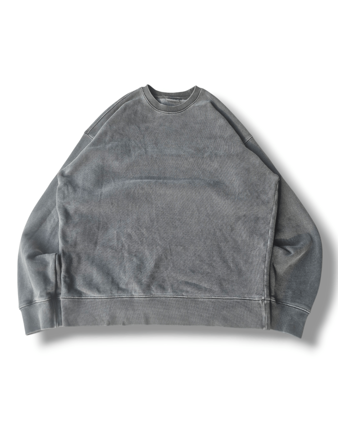 MUSINSA Faded 980g Ultra Pigment Sweatshirt Soverment Washed Size US XL / EU 56 / 4 - 1 Thumbnail