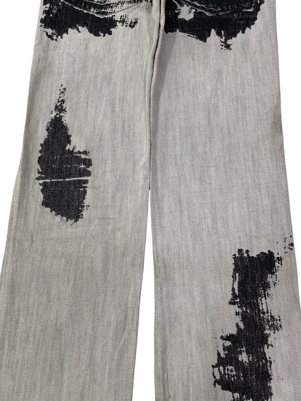 Japanese Brand × Vintage Vintage Japanese Grunge Graffiti Wash Distressed Jeans Size US 34 / EU 50 - 5 Thumbnail