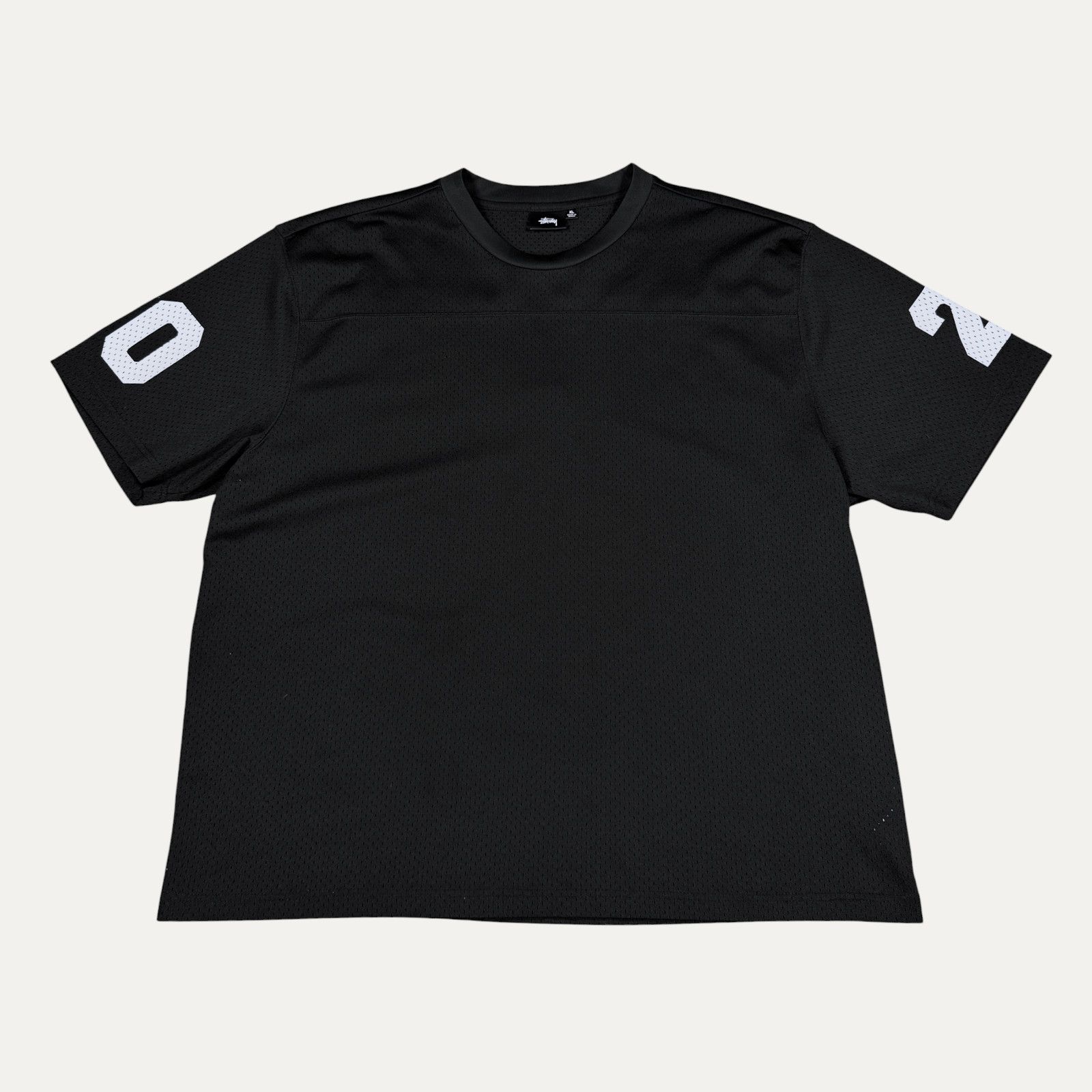 Stussy STUSSY TEAM 80 JERSEY BLACK | Grailed