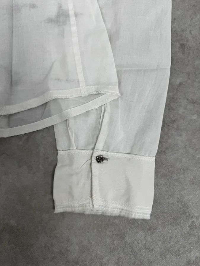 Marithe + Francois Girbaud 2000s Marithé + François Girbaud Stars White Shirt Size US S / EU 44-46 / 1 - 10 Thumbnail