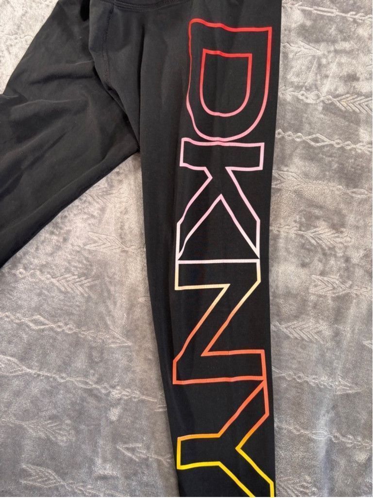 DKNY Women's DKNY Black Leggings Size M Size 26" / US 2 / IT 38 - 7 Thumbnail