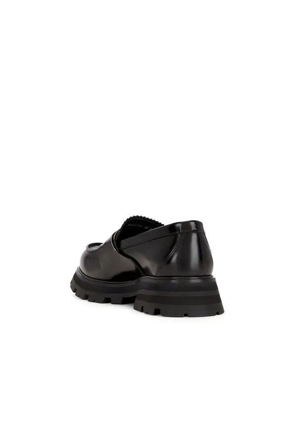 Alexander McQueen o1w1db10725 Wander Loafer in Black Size US 9 / EU 42 - 3 Thumbnail