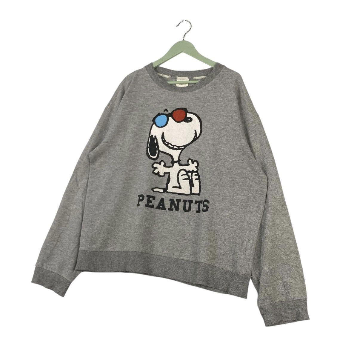 Designer × Vintage Vintage Snoopy Joe Cole Peanuts Sweatshirt Xlarge Peanuts Snoopy Wear Sunglasses Cartoon Jumper Comic Size US XXL / EU 58 / 5 - 2 Thumbnail