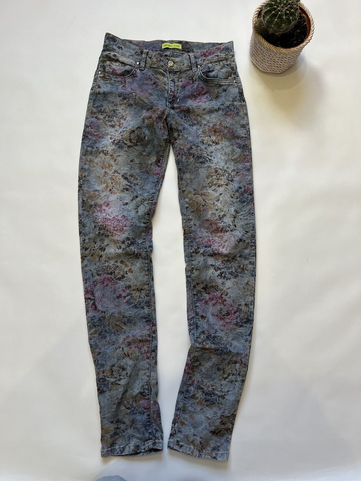 Versace Versace Purple Pants Womens Size 27" / US 4 / IT 40 - 5 Thumbnail
