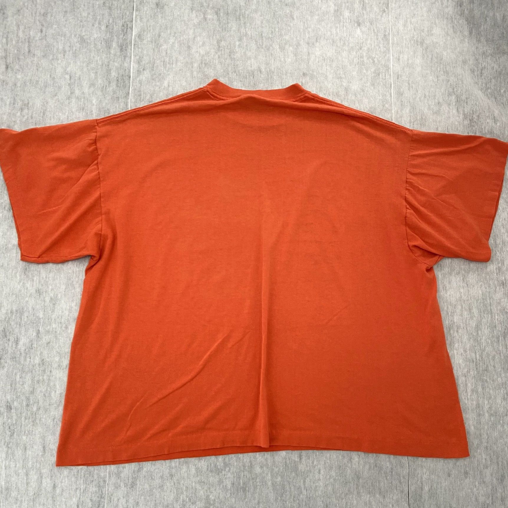TEE JAYS VINTAGE New Jersey Shirt Adult 3XL Orange Point Pleasant Beach NJ Sailing Mens Tee Jays Short Sleeve Crew Neck Beach Theme 1990s Mens Size US XXL / EU 58 / 5 - 2 Thumbnail
