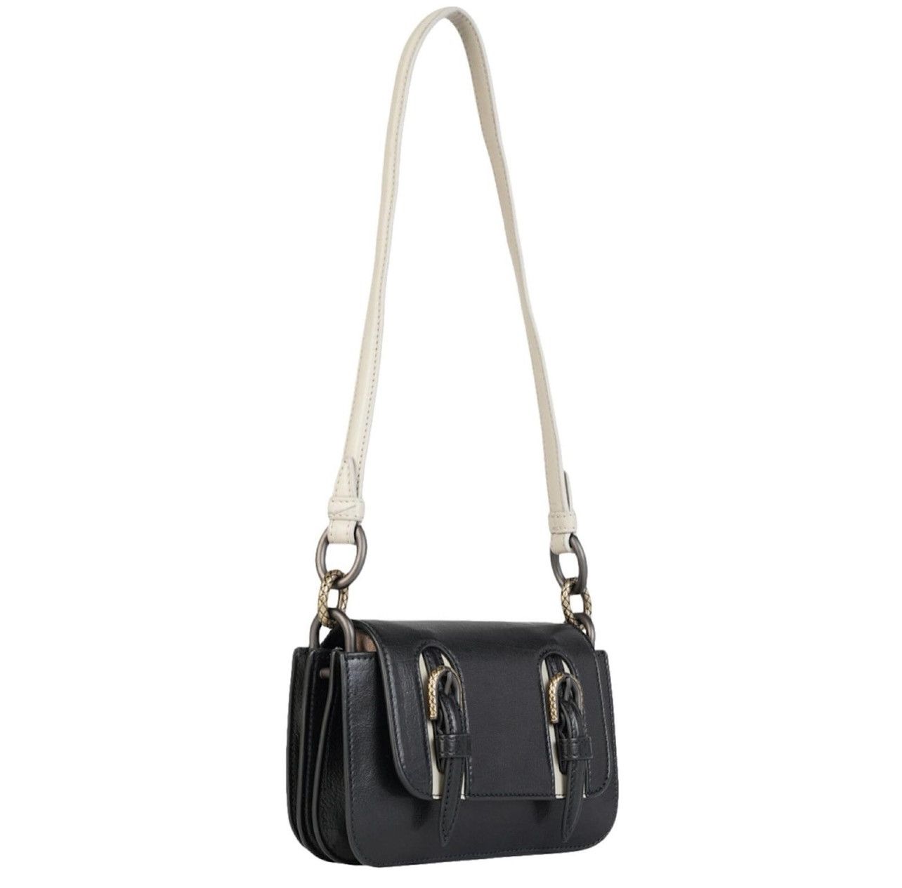 Bottega Veneta Bottega Veneta Doppia Leather Shoulder Bag Mini Size ONE SIZE - 1 Thumbnail