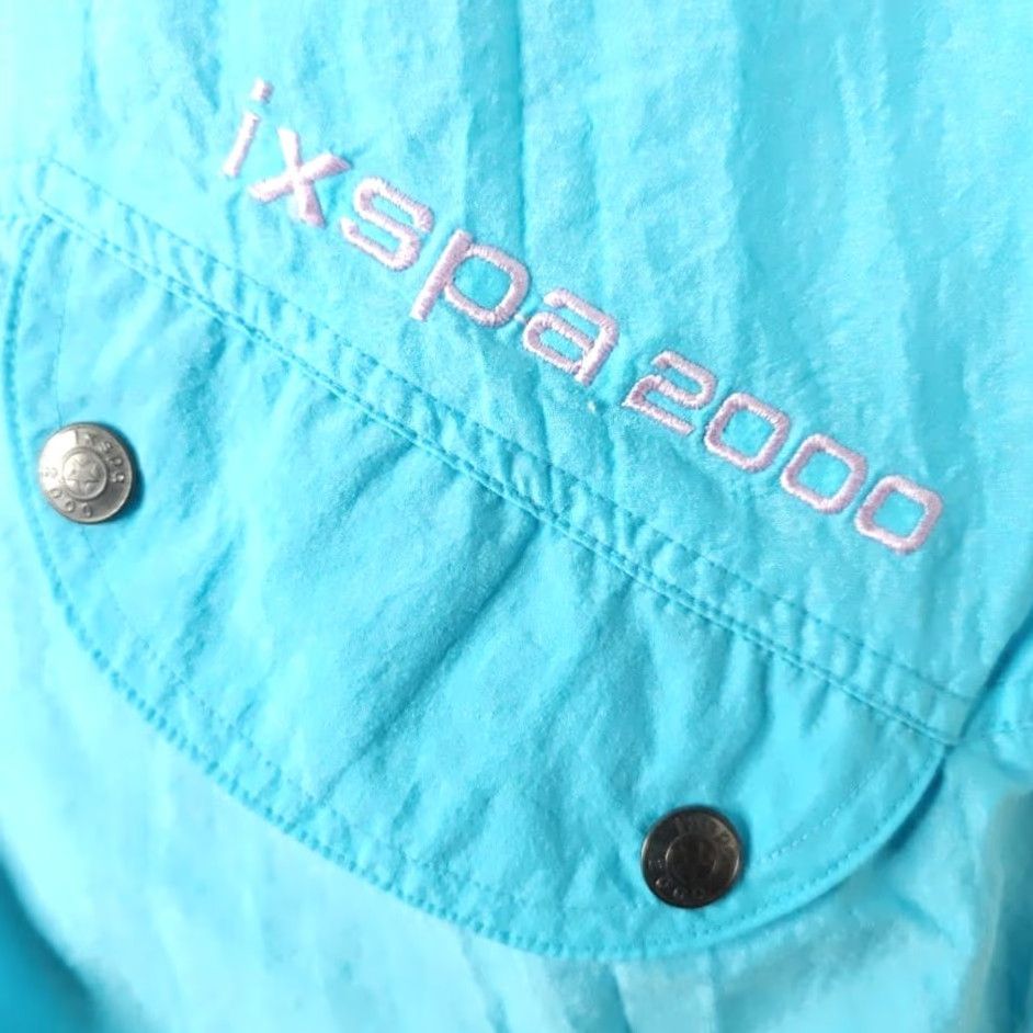 Vintage VINTAGE IXSPA Windbreaker Jacket Womens M Blue 80s International IXSPA Windbreaker Jacket Womens M Blue 80s International Size M / US 6-8 / IT 42-44 - 3 Thumbnail