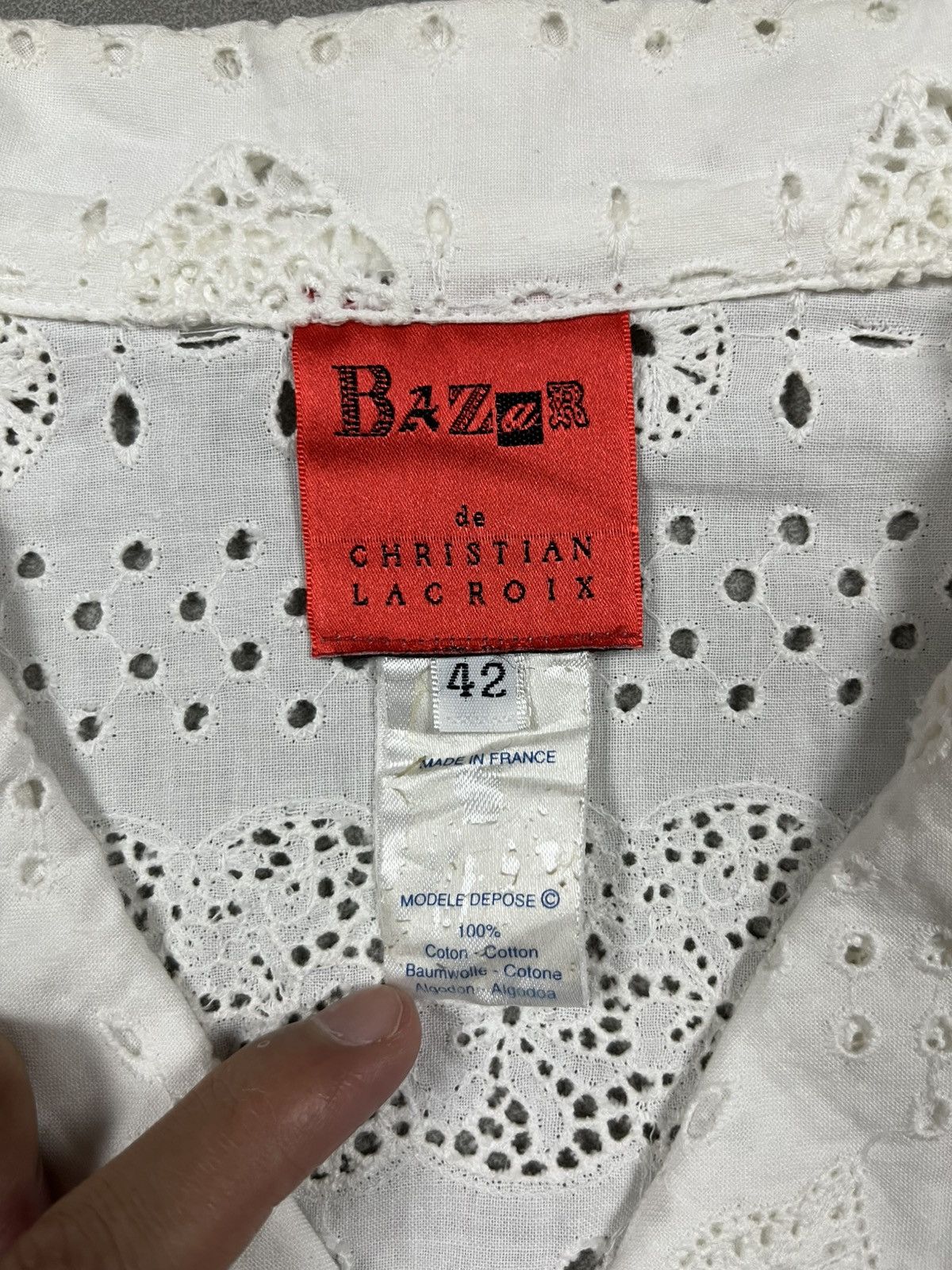Christian Lacroix 90s Christian Lacroix blazer Size M / US 6-8 / IT 42-44 - 4 Thumbnail