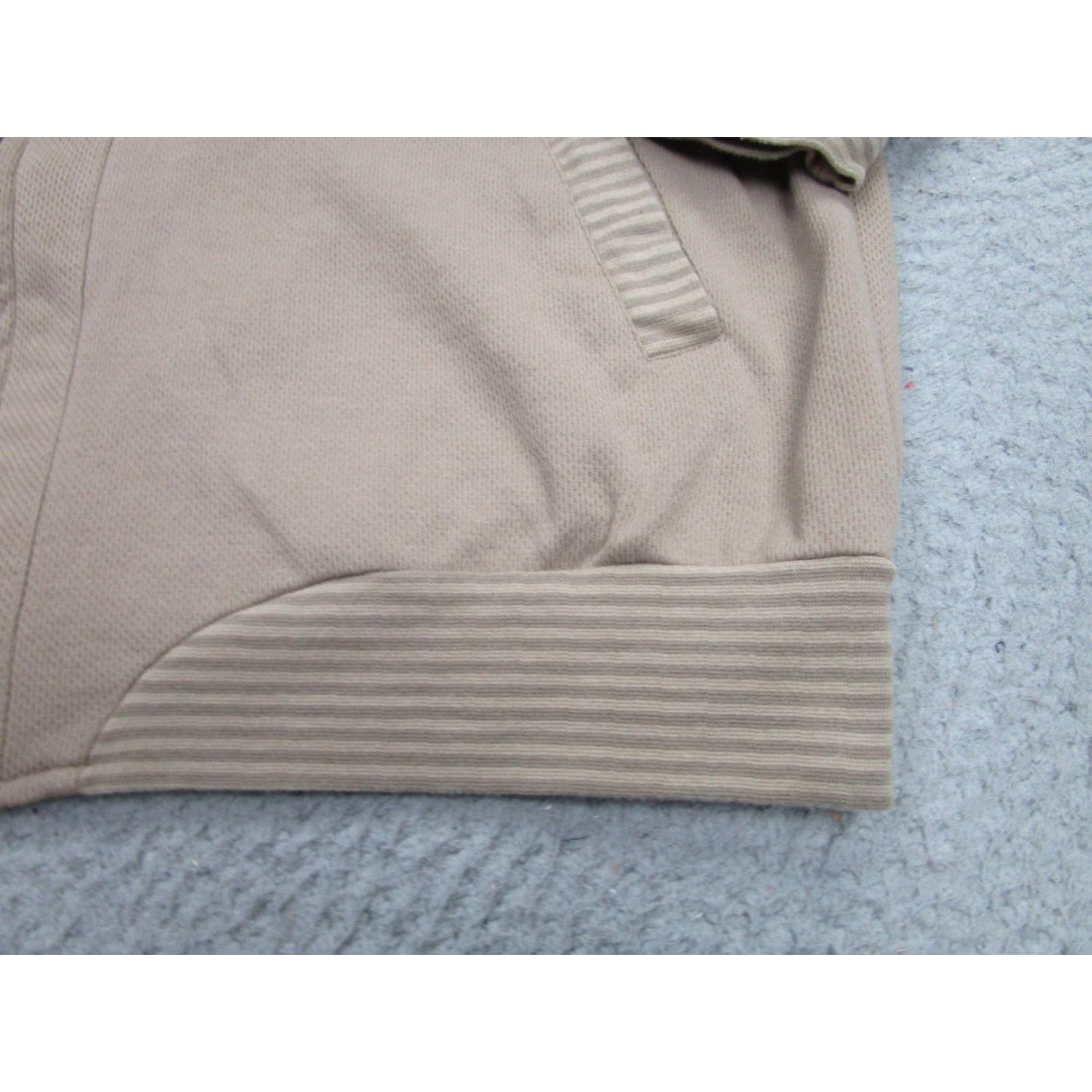 Blair VINTAGE John Blair Jacket Mens M Beige Tan Zip Knit Bomber Grandpa Rockabilly Size US M / EU 48-50 / 2 - 4 Thumbnail