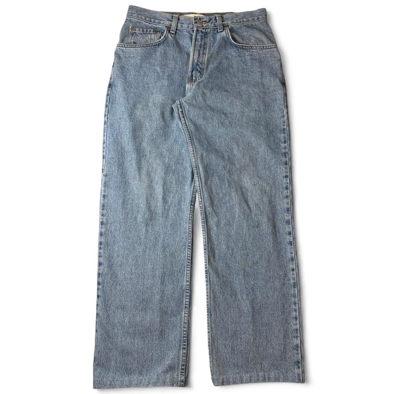 Gap Vintage GAP Lightwash Blue Straight Leg Denim Jeans - 31x29 Size US 31 - 1 Thumbnail