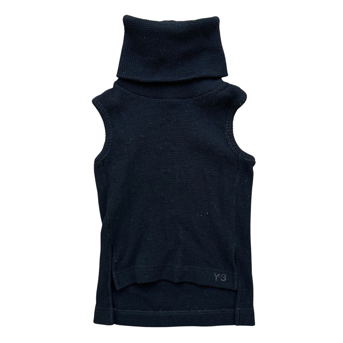 Yohji Yamamoto Y-3 Adidas Wool Turtleneck Tank Top Yohji Yamamoto Small Size S / US 4 / IT 40 - 1 Thumbnail