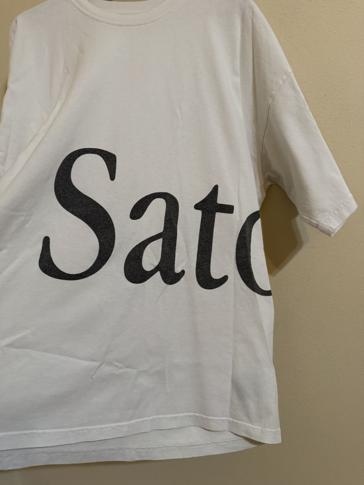 Satoshi Nakamoto Satoshi Nakamoto Wrap Tee Shirt White XL Size US XL / EU 56 / 4 - 2 Thumbnail