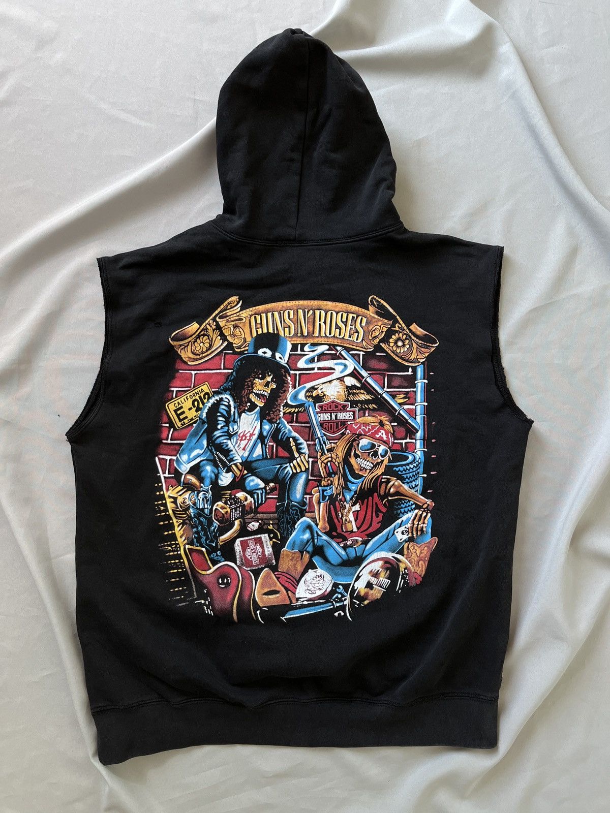 Guns N' Roses Guns N Roses Sleeveless Hoodie Vest Size US XL / EU 56 / 4 - 1 Preview