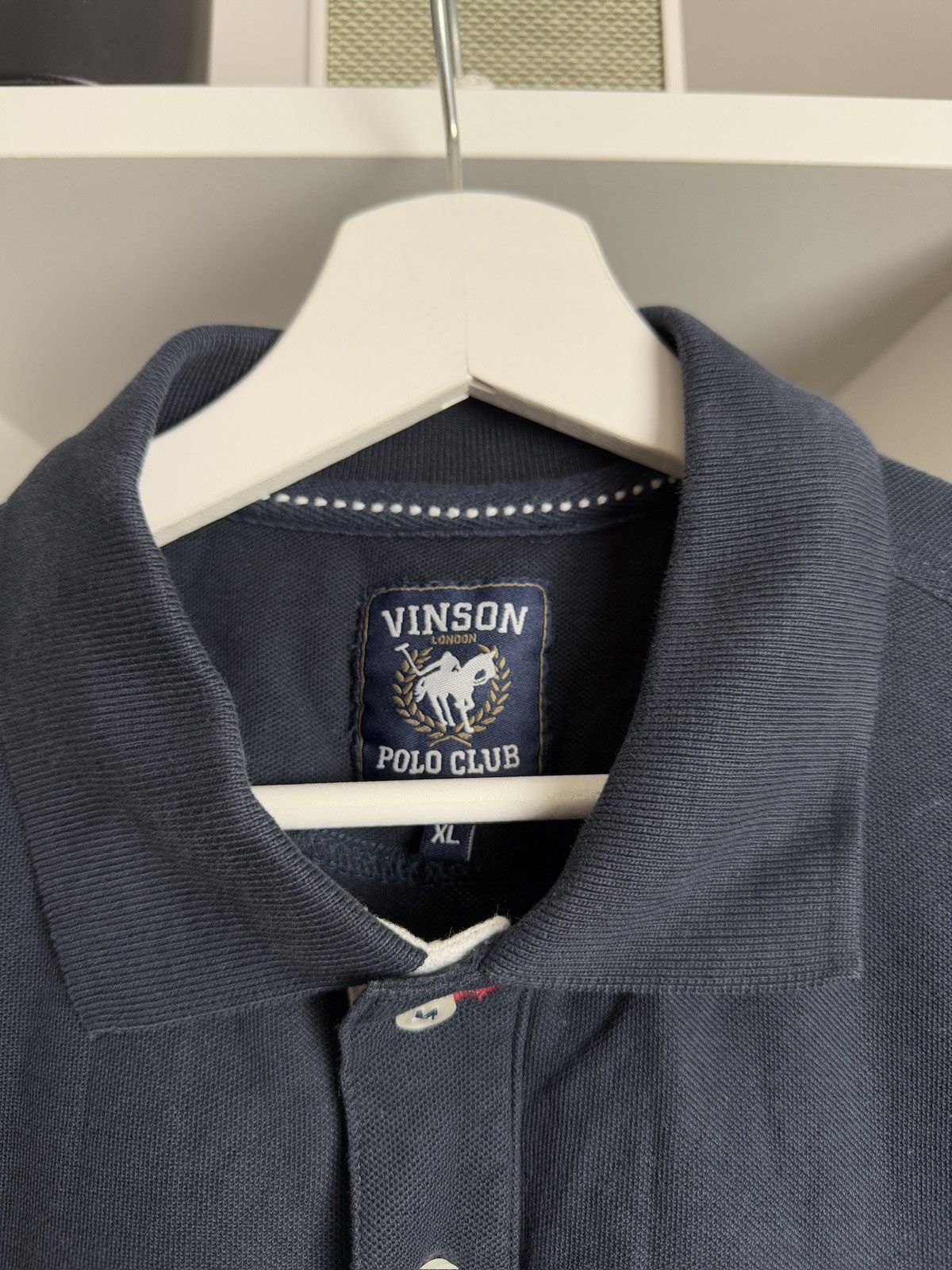 Designer × Vintage Vintage y2k chief keef style Vinson polo club polo t-shirt XL Size US XL / EU 56 / 4 - 6 Thumbnail