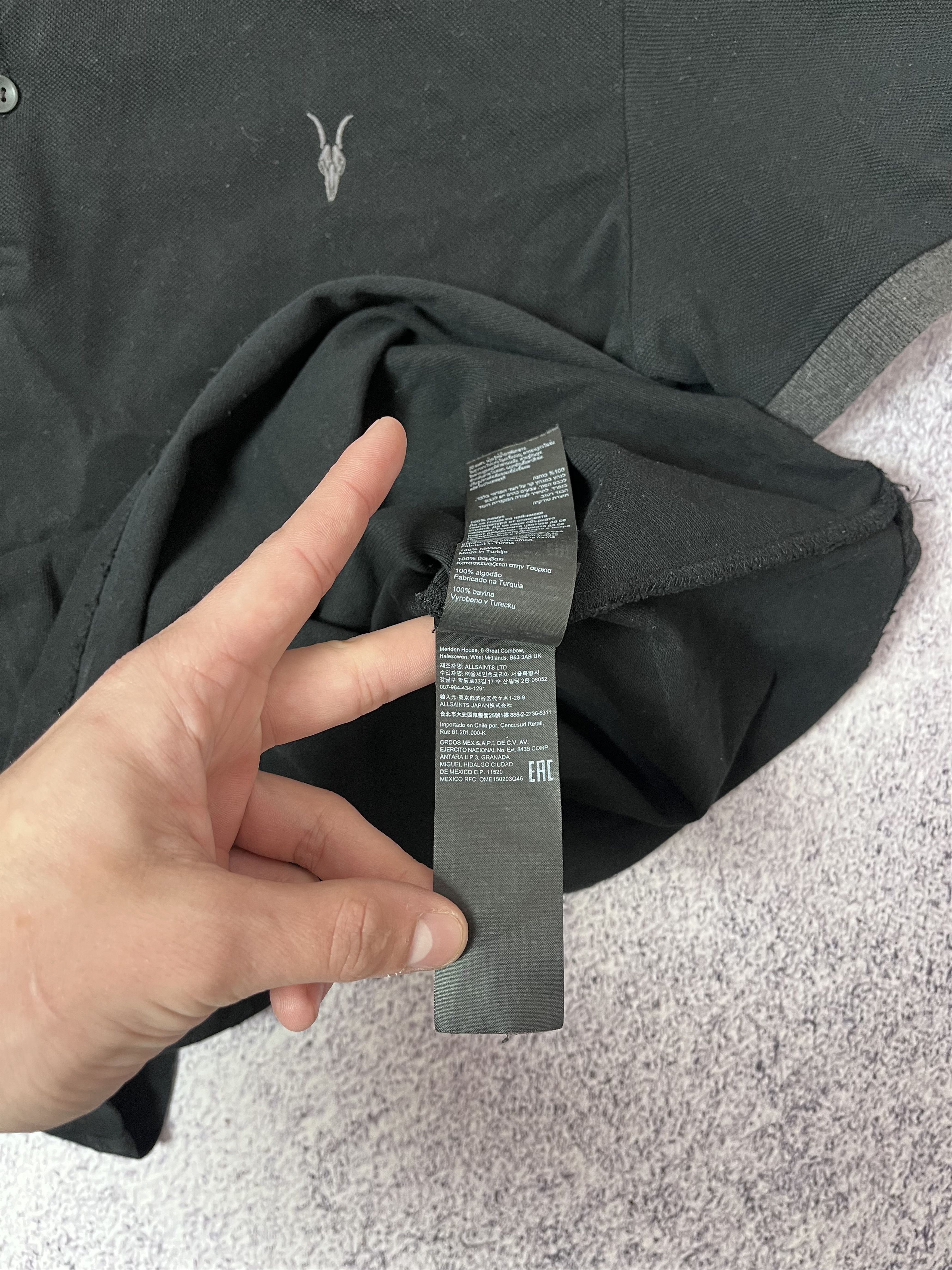 Allsaints × Japanese Brand Mens polo Allsaints size L Size US L / EU 52-54 / 3 - 7 Thumbnail