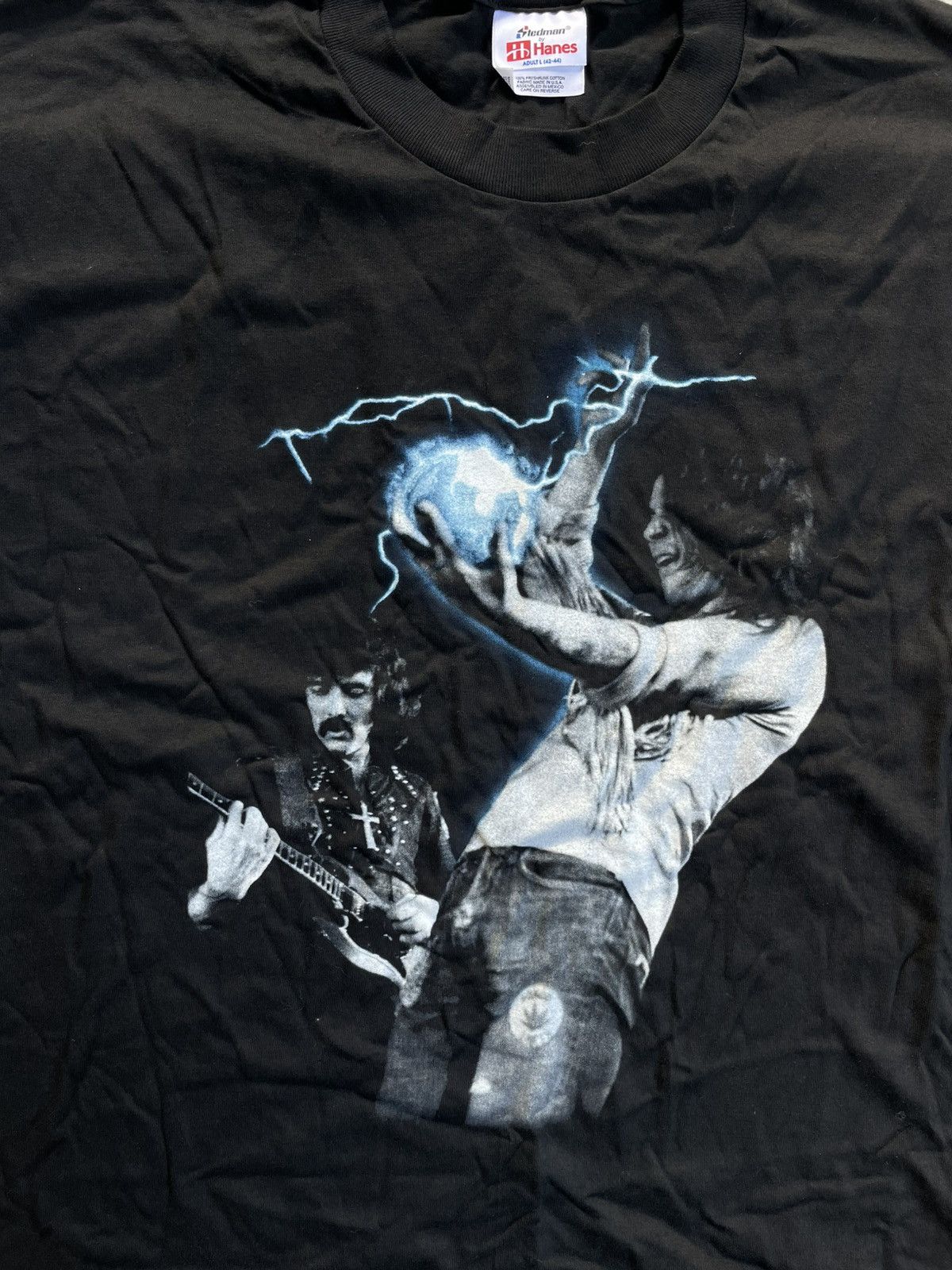 Band Tees Black Sabbath Ozzy Osbourne Large T-Shirt 2001 vintage rare Size US L / EU 52-54 / 3 - 3 Thumbnail