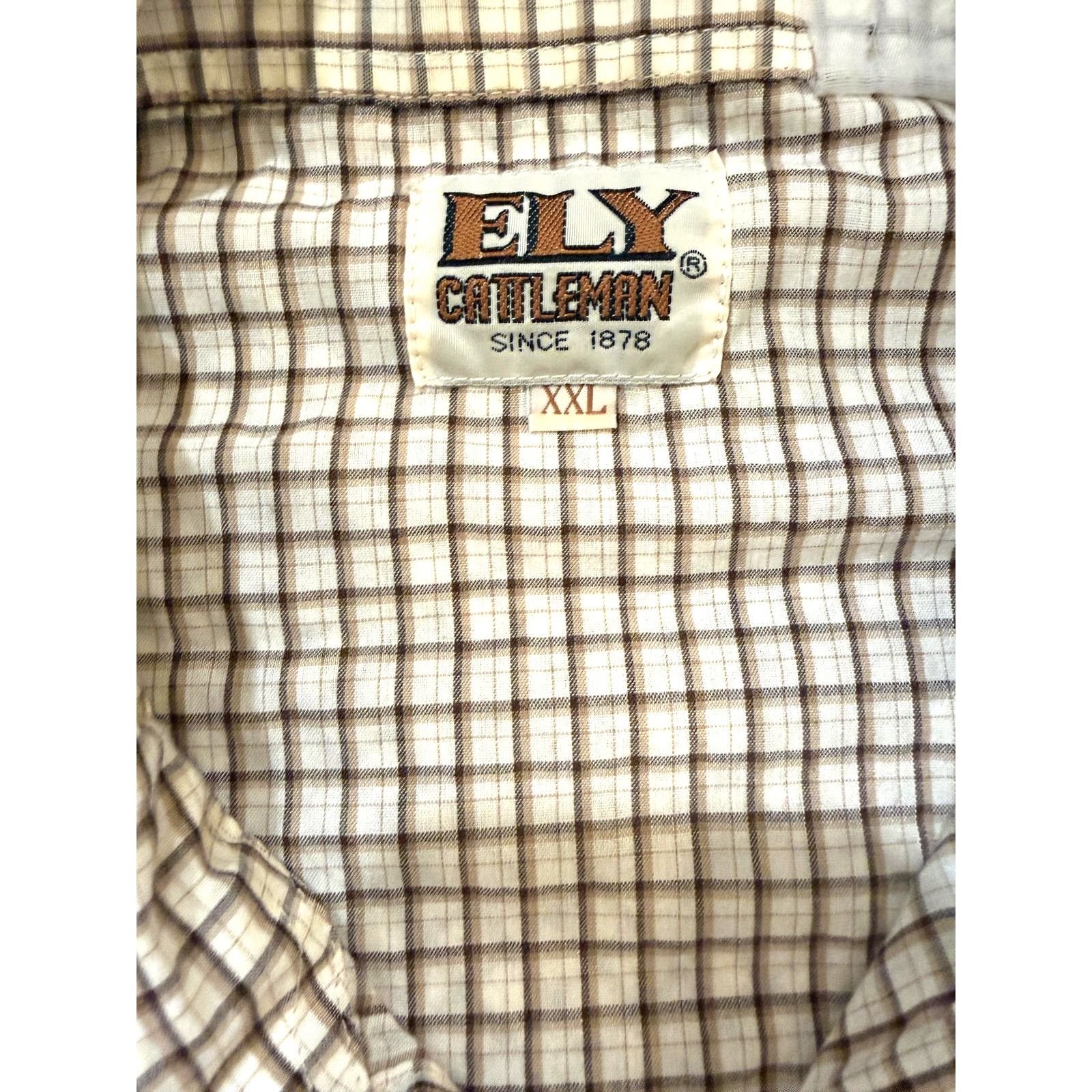 & Other Stories Vintage ELY Cattleman Western Shirt 2XL Pearl Snap Cowboy Size US XXL / EU 58 / 5 - 4 Thumbnail