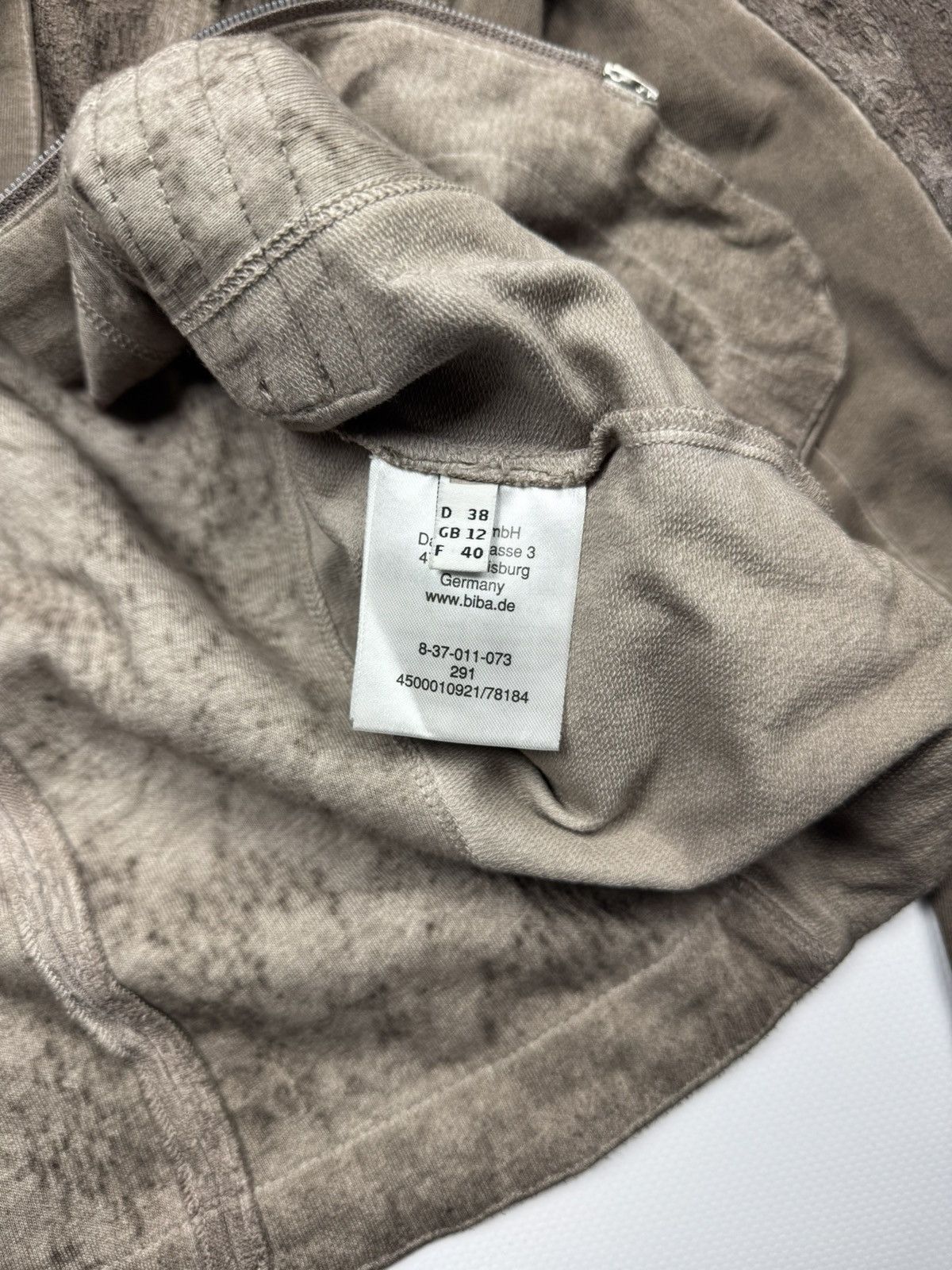 If Six Was Nine Vintage Number Nine Style Opium Avant-Garde Y2k Zip Blose Size M / US 6-8 / IT 42-44 - 6 Thumbnail