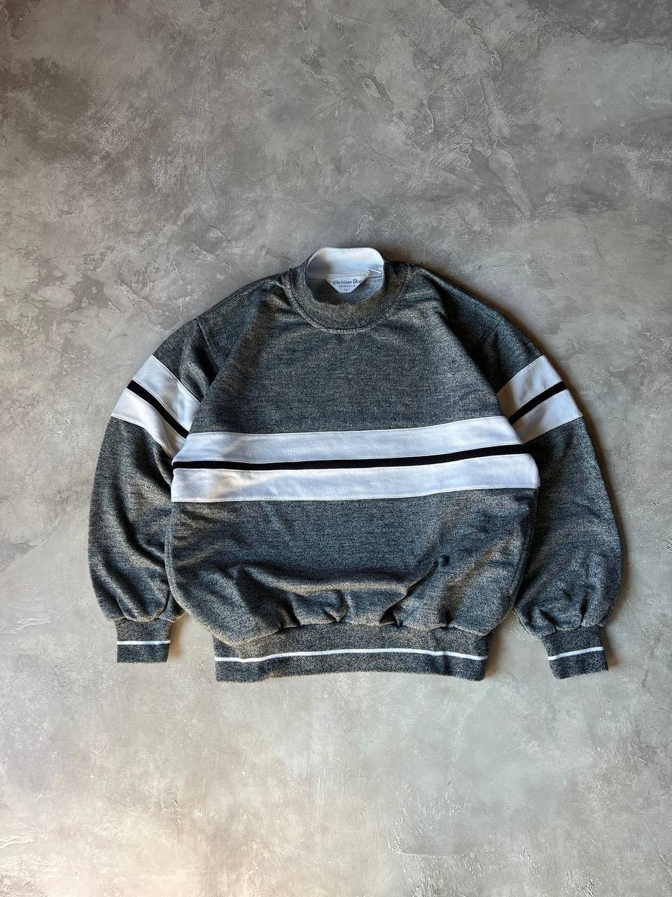 Christian Dior Monsieur Vintage Cristian Dior 80s Baggy Sweatshirt Size US L / EU 52-54 / 3 - 1 Thumbnail